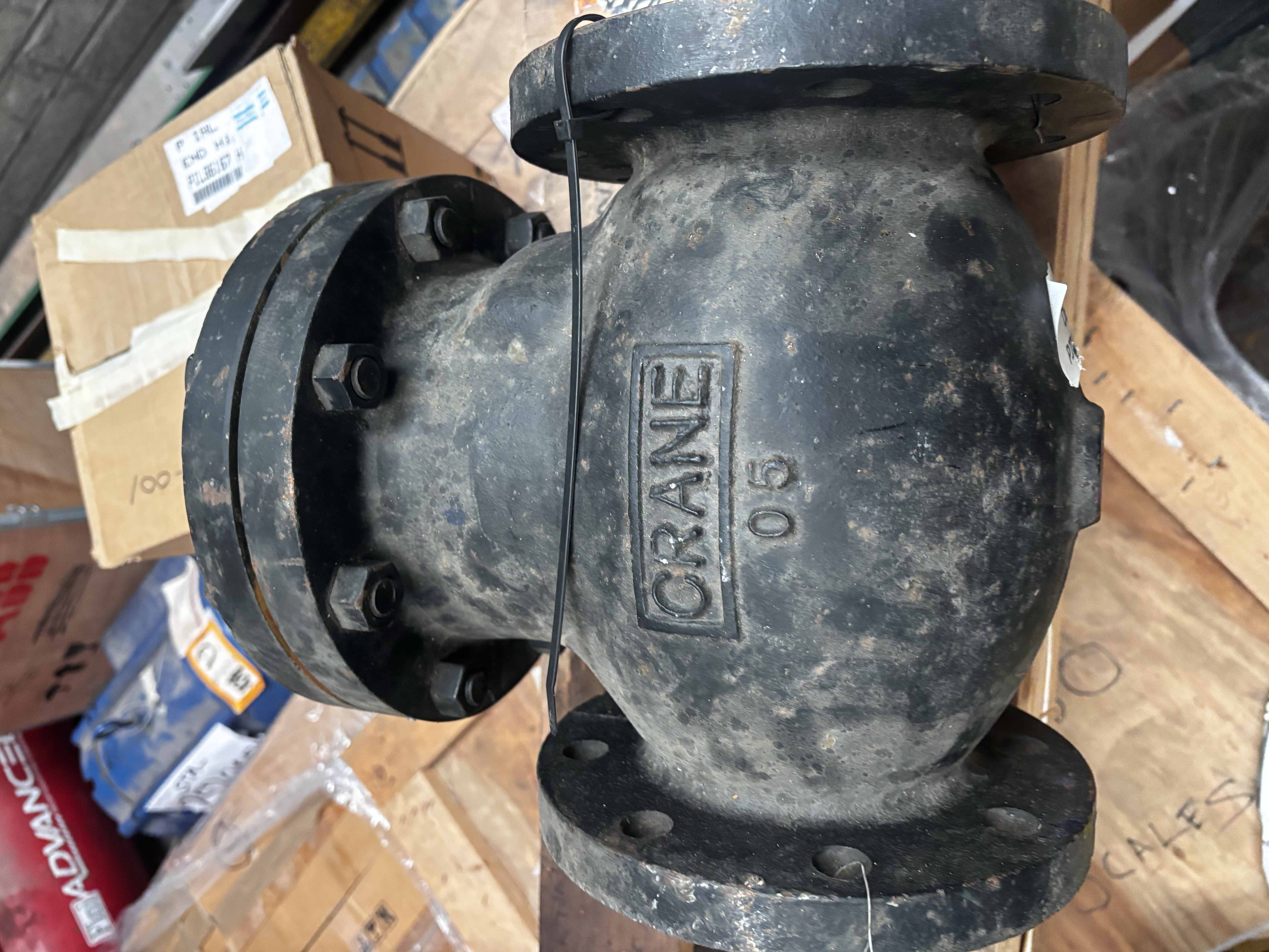 CRANE Cast Iron Check Valve PN16 DN100