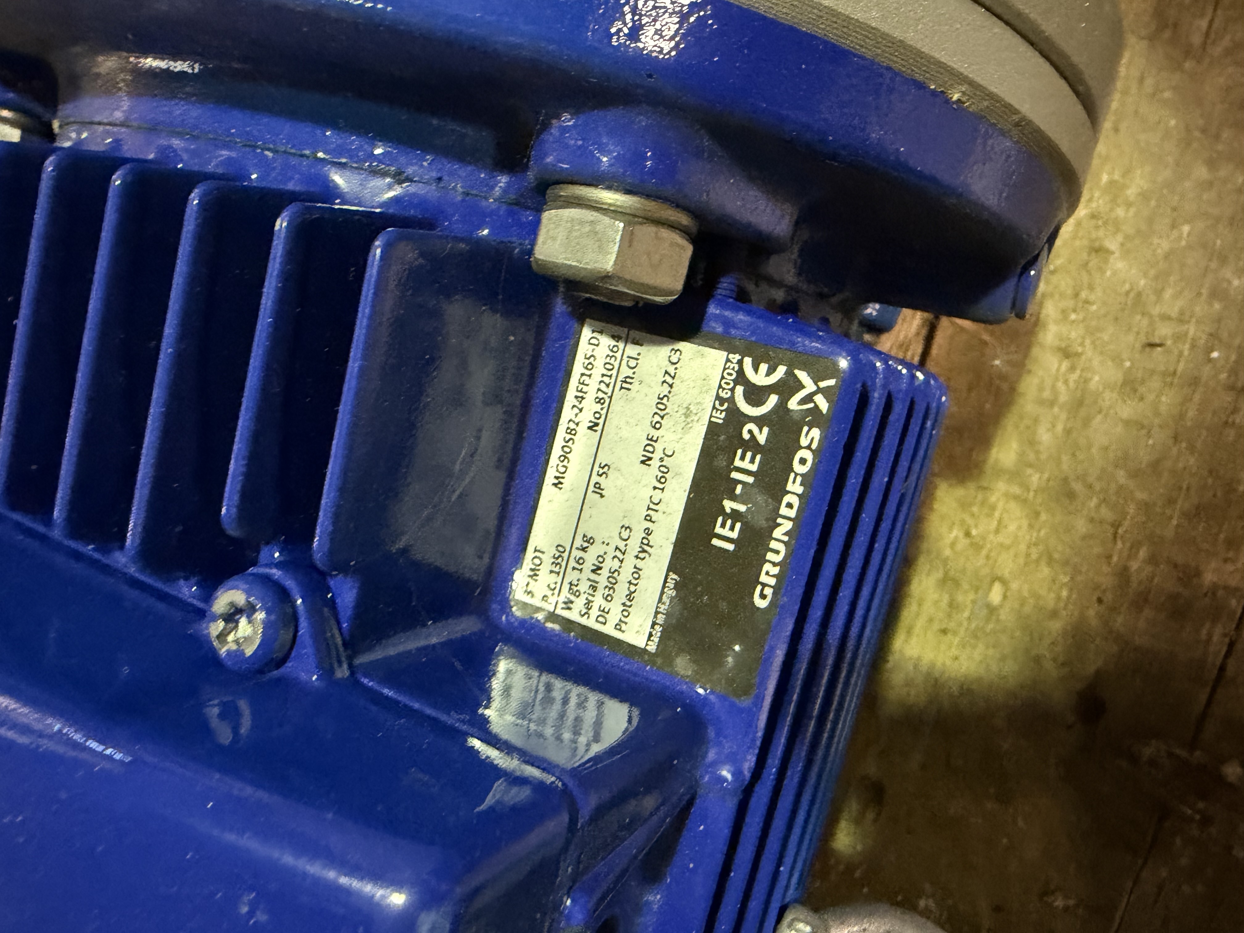 Used GEA Hilge Contra-I/3 ADAPTA Stainless Steel Hygienic Centrifugal Pump – Damaged Connection