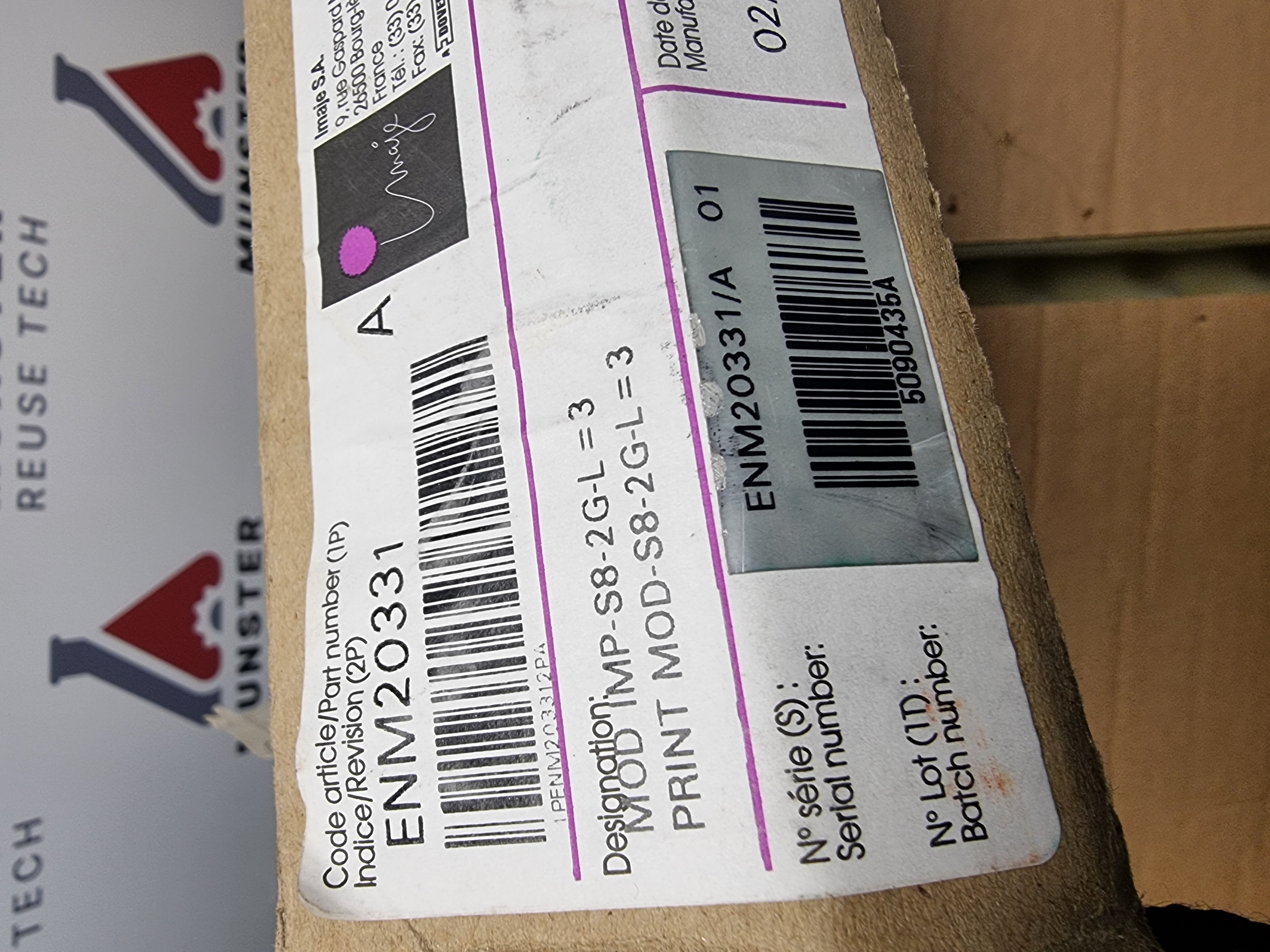 Imaje Print Module S8-2G-L=3 | P/N: ENM20331