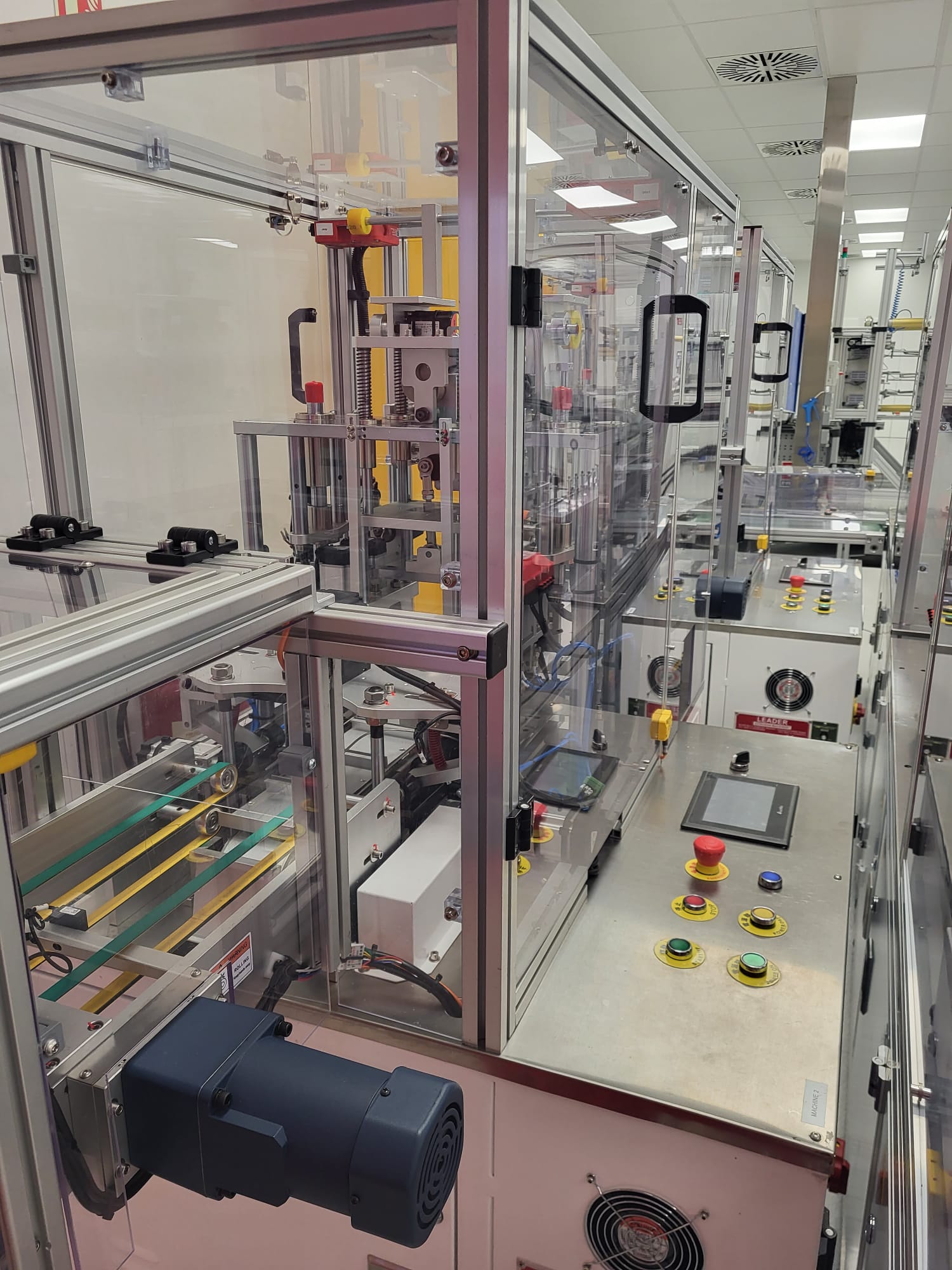 Used Complete Face Mask Manufacturing Line