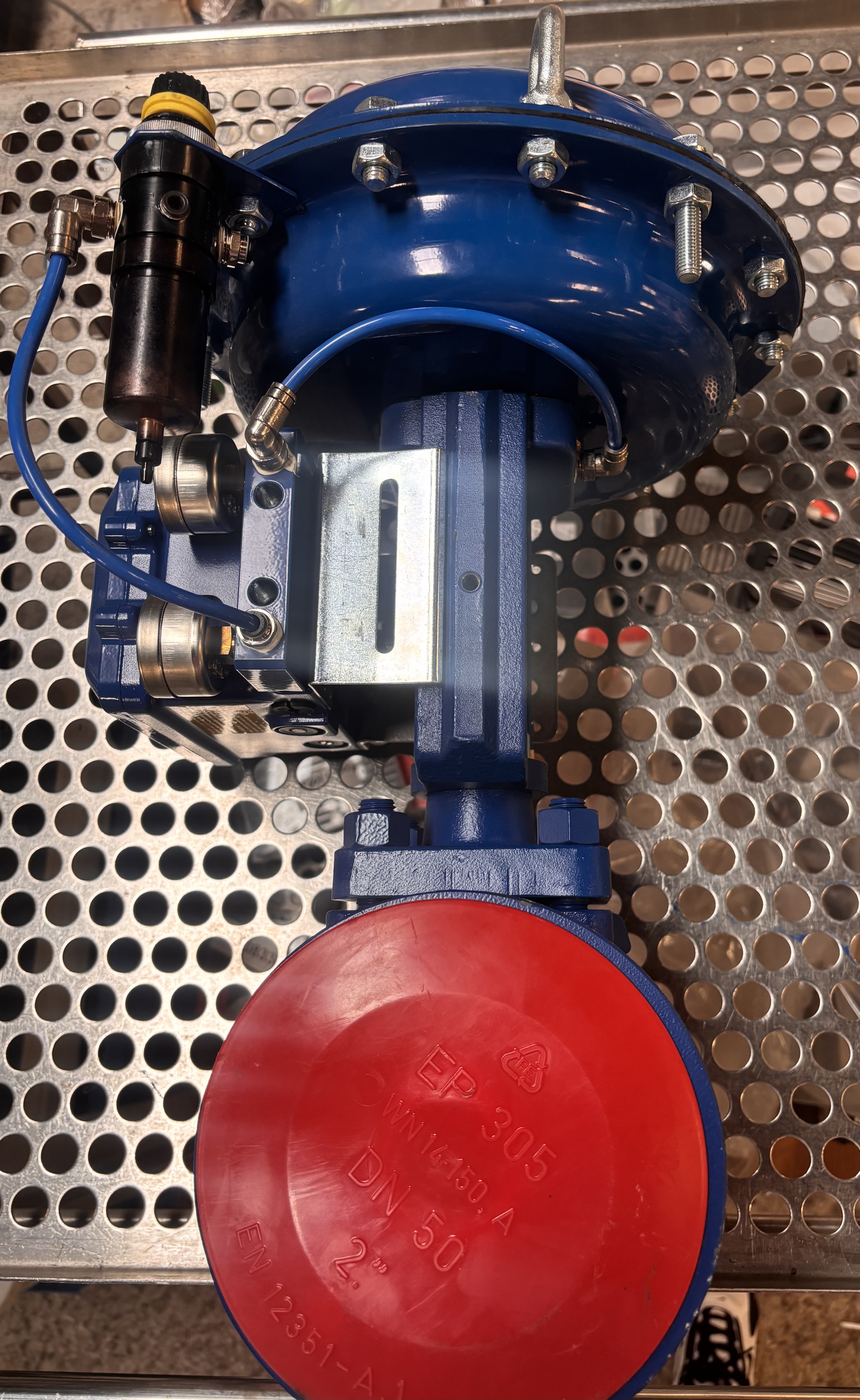 Used Spirax Sarco KE43 Control Valve DN50 C/W SP500 Poistioner 2905670