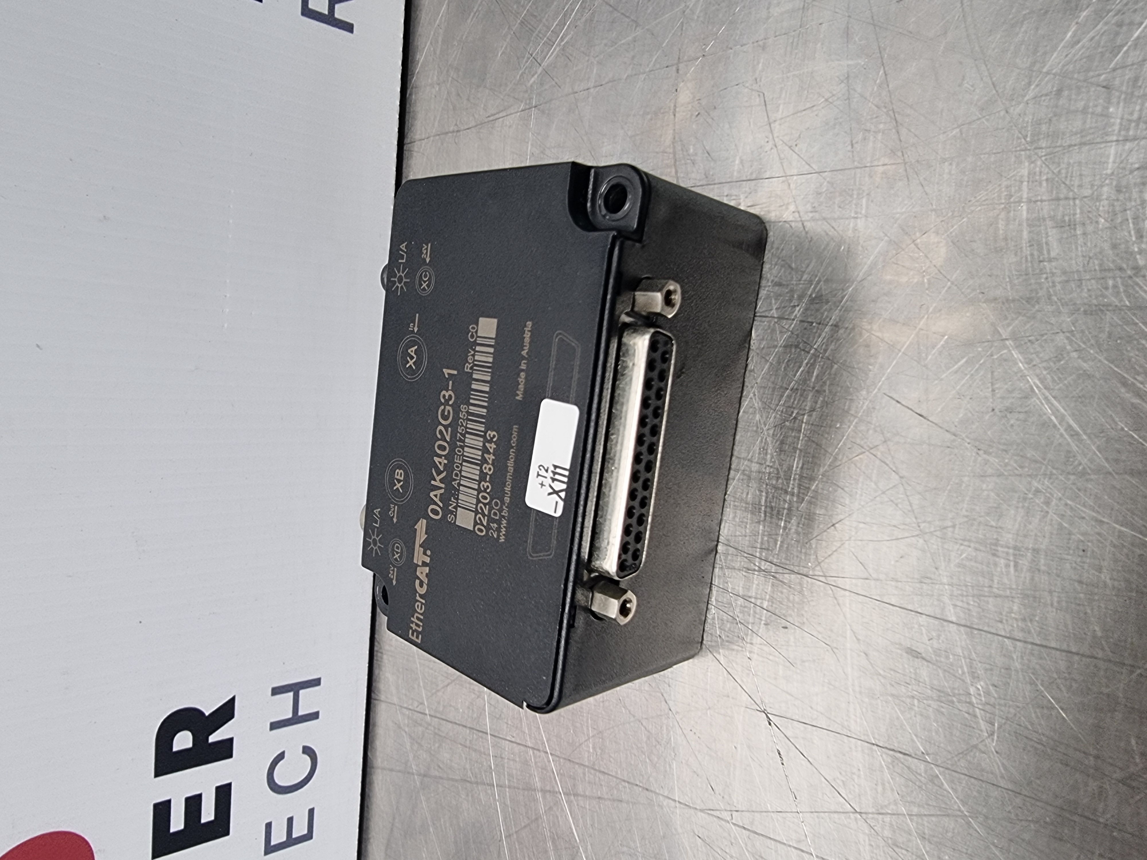 Used B&R 0AK402G3-1 EtherCAT Modul | P/N: 02203-8443 | 24DO