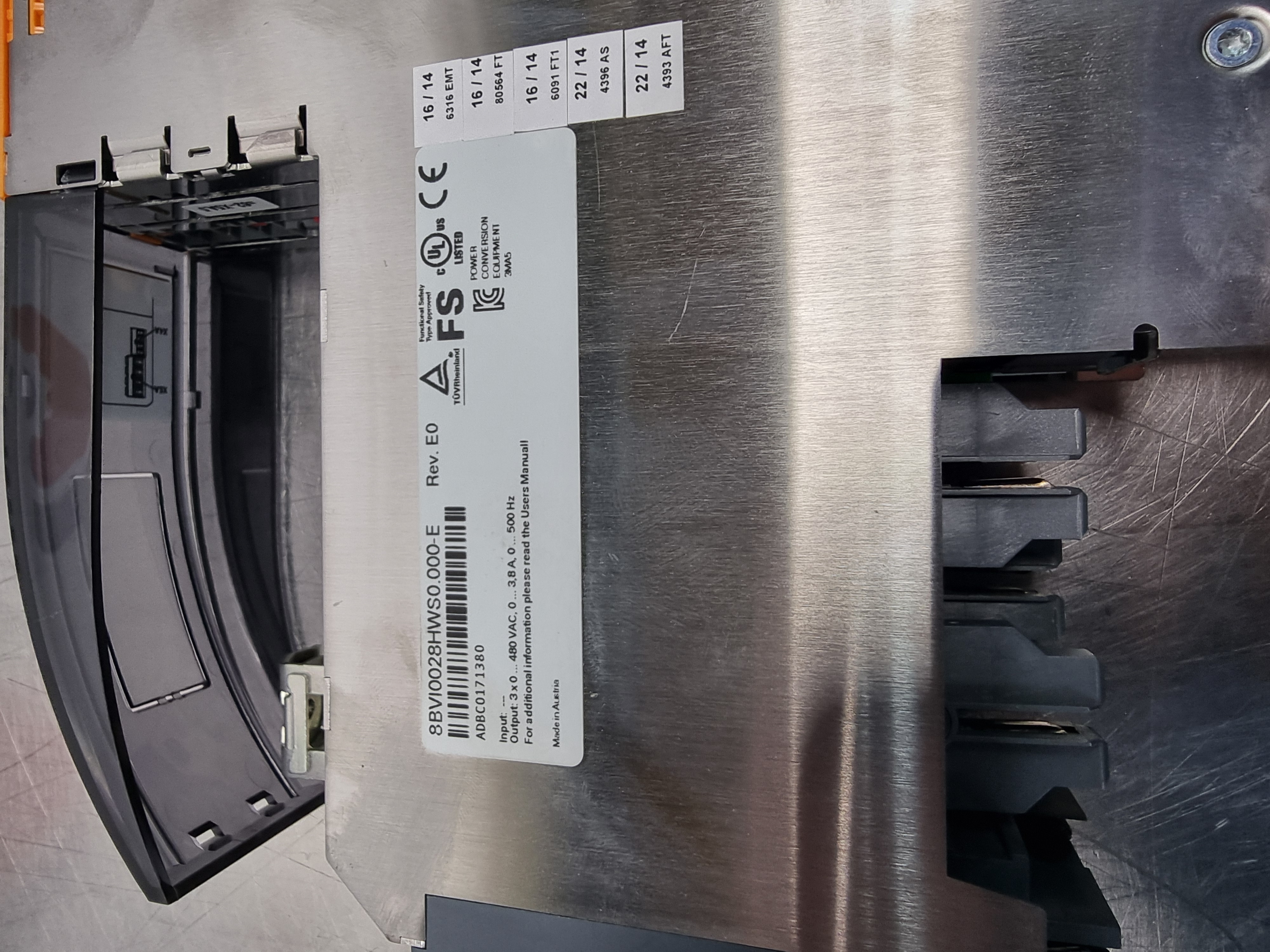 Used B&R Automation ACPOSmulti P0028S | 8BVI0028HWS0.000-E | Drive Unit REV.E0