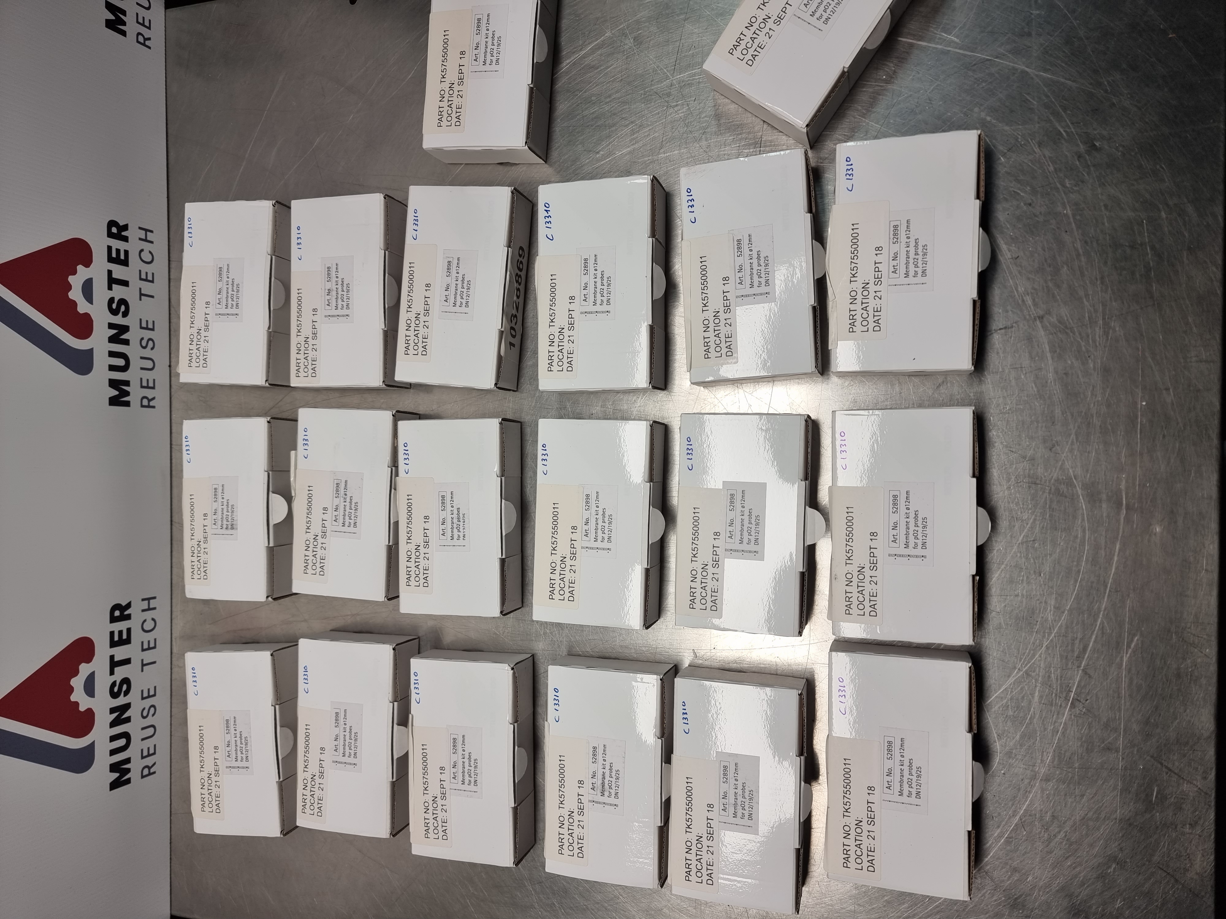 Mettler Toledo Membrane Kit for p02 Probes 12mm | Brand: Bioengineering / Part no: 52898