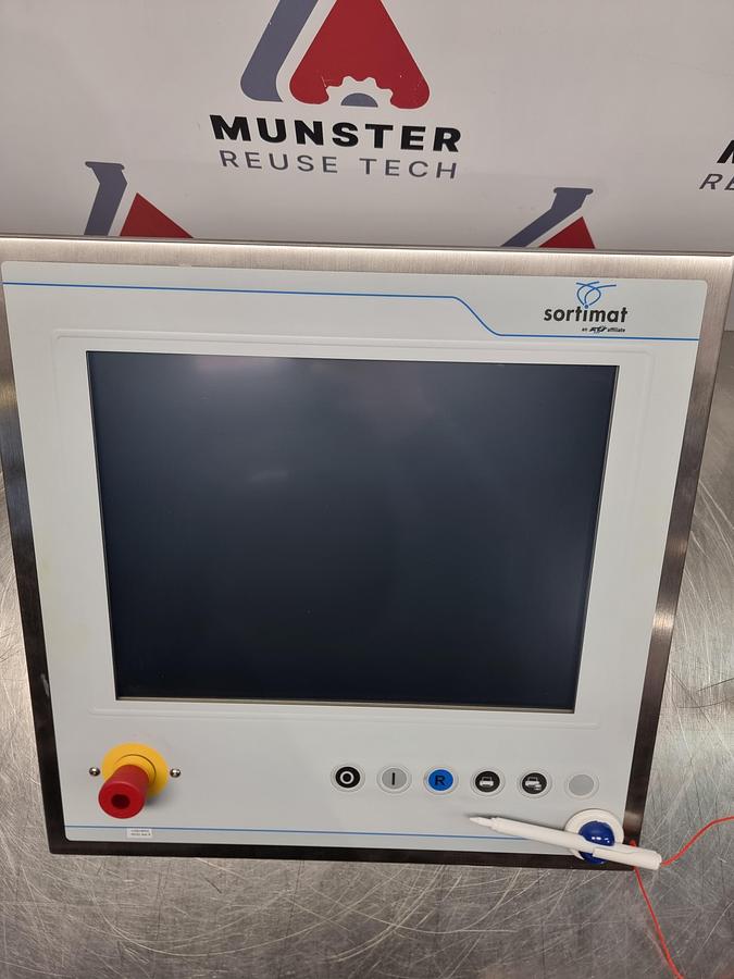 Used B&R OEM 15" Power Panel 500 HMI | P/N: 5PP5:495280.002-00 For Sortimat Pen Line