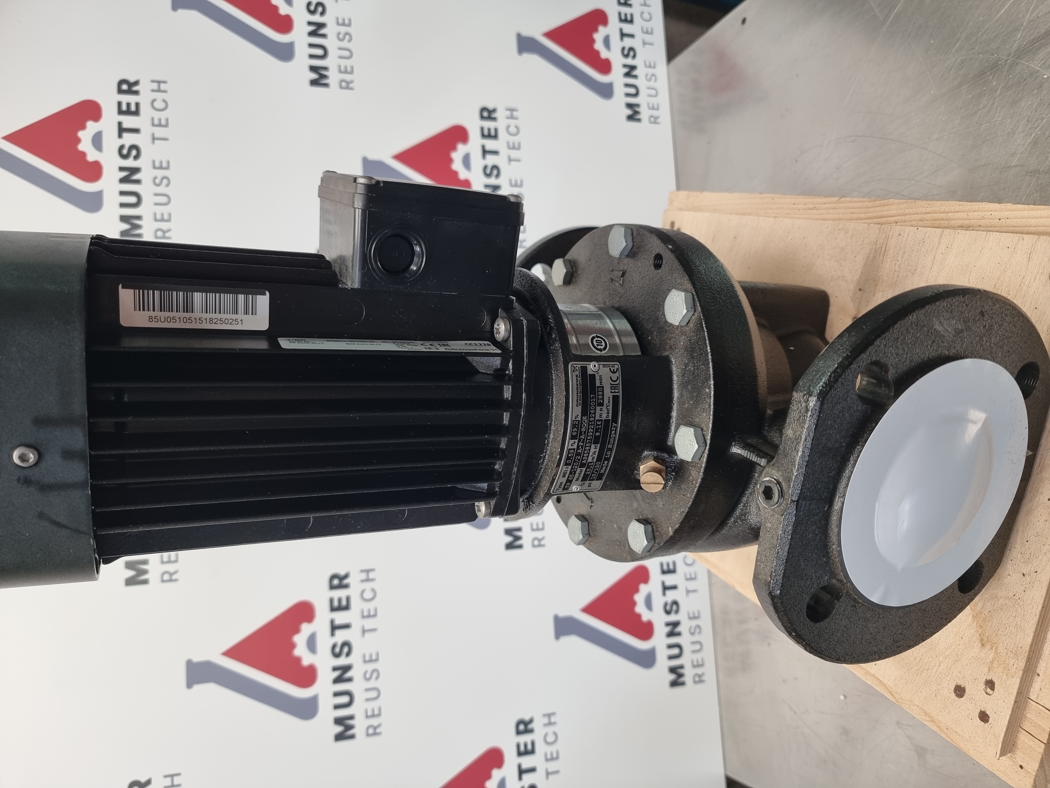 Grundfos TP 65-120/2 A-F-A-BQQE Single-Stage Centrifugal Pump