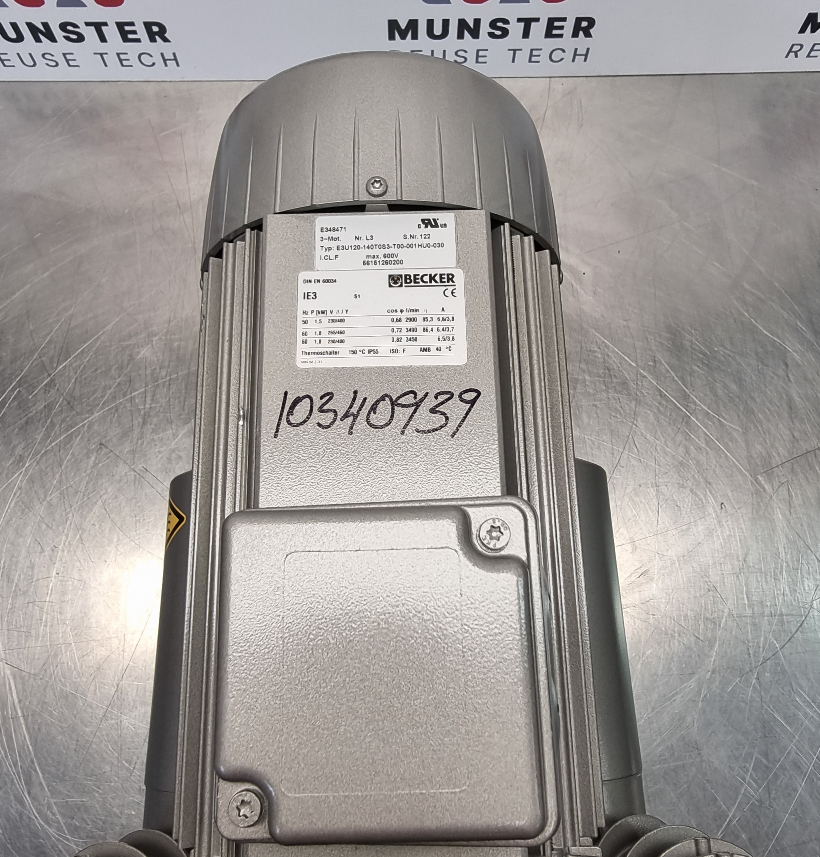 Becker SV 201/1 Side Channel Pump - High Performance