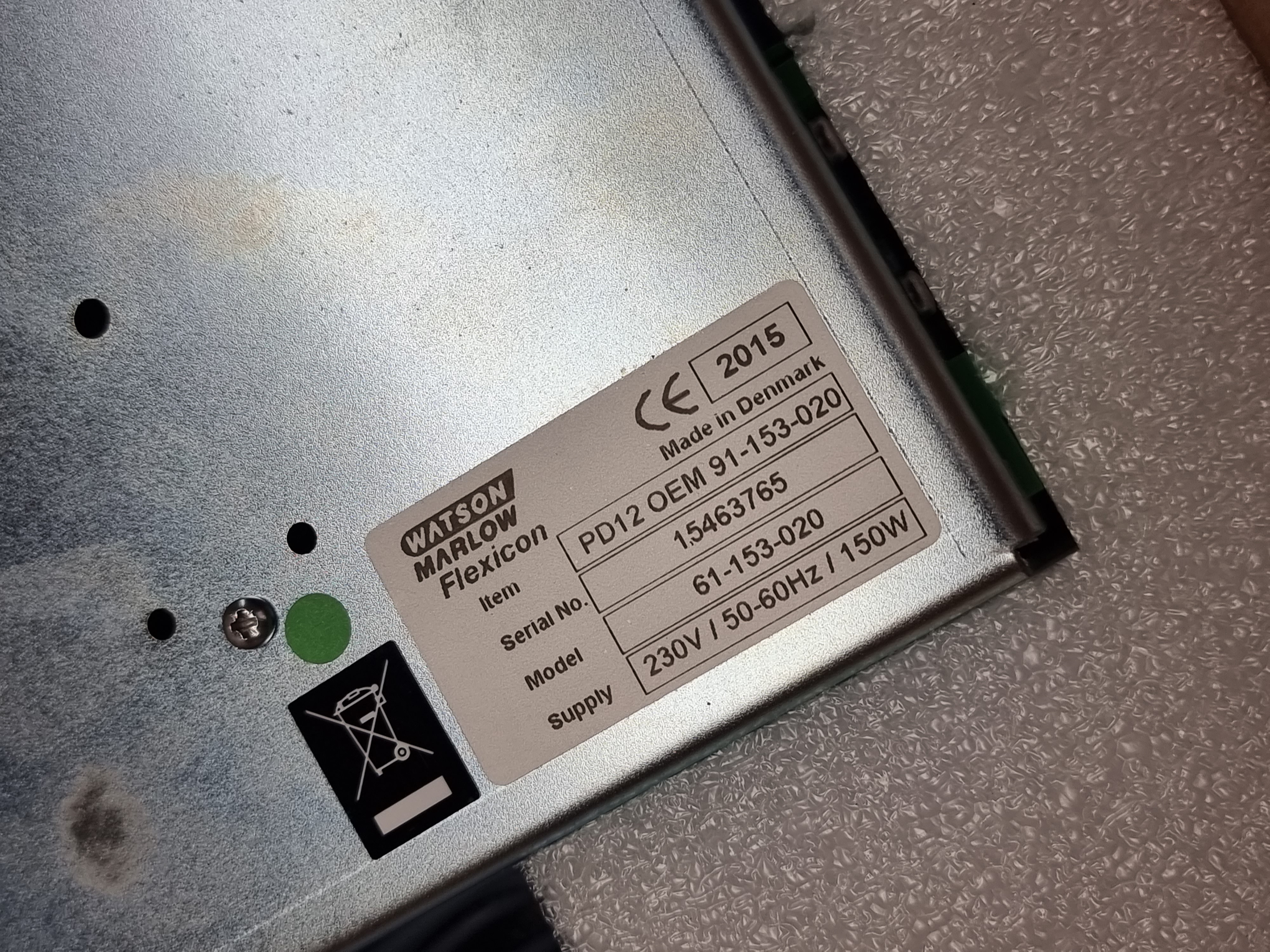 Flexicon Watson Marlow PD12 OEM 91-153-020 | OEM Filler