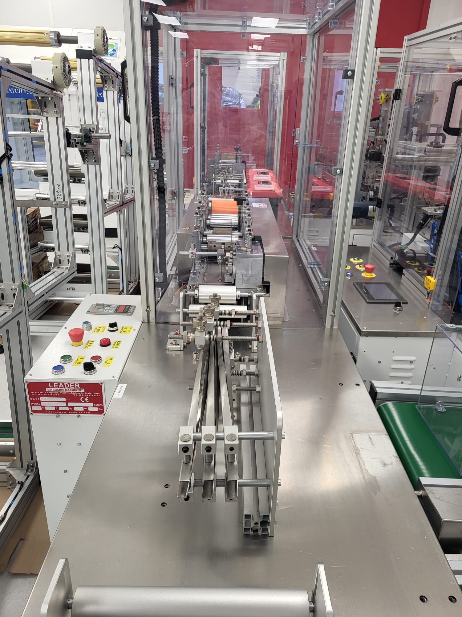 Used Complete Face Mask Manufacturing Line