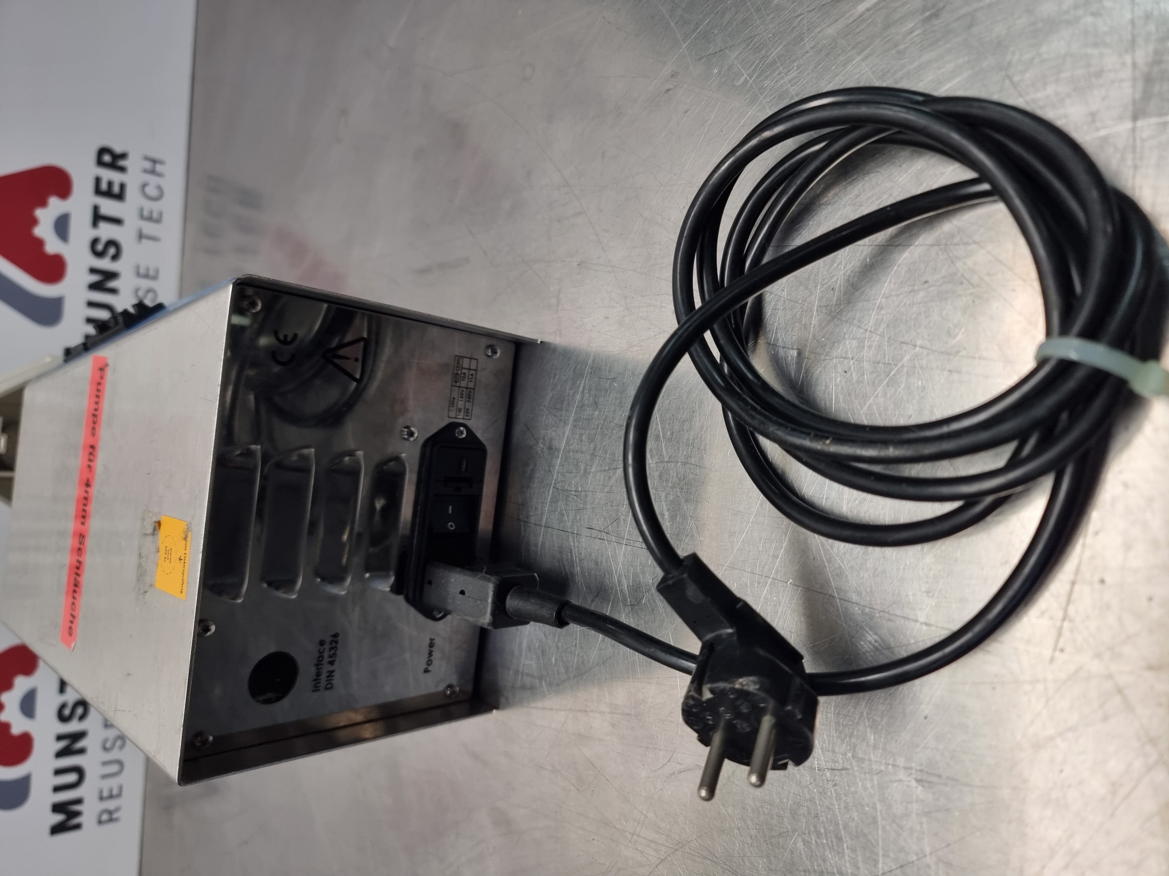 Used Ismatec Ecoline Peristaltic Pump C/W Cole Palmer Easy Load 7518-10 Pump Head