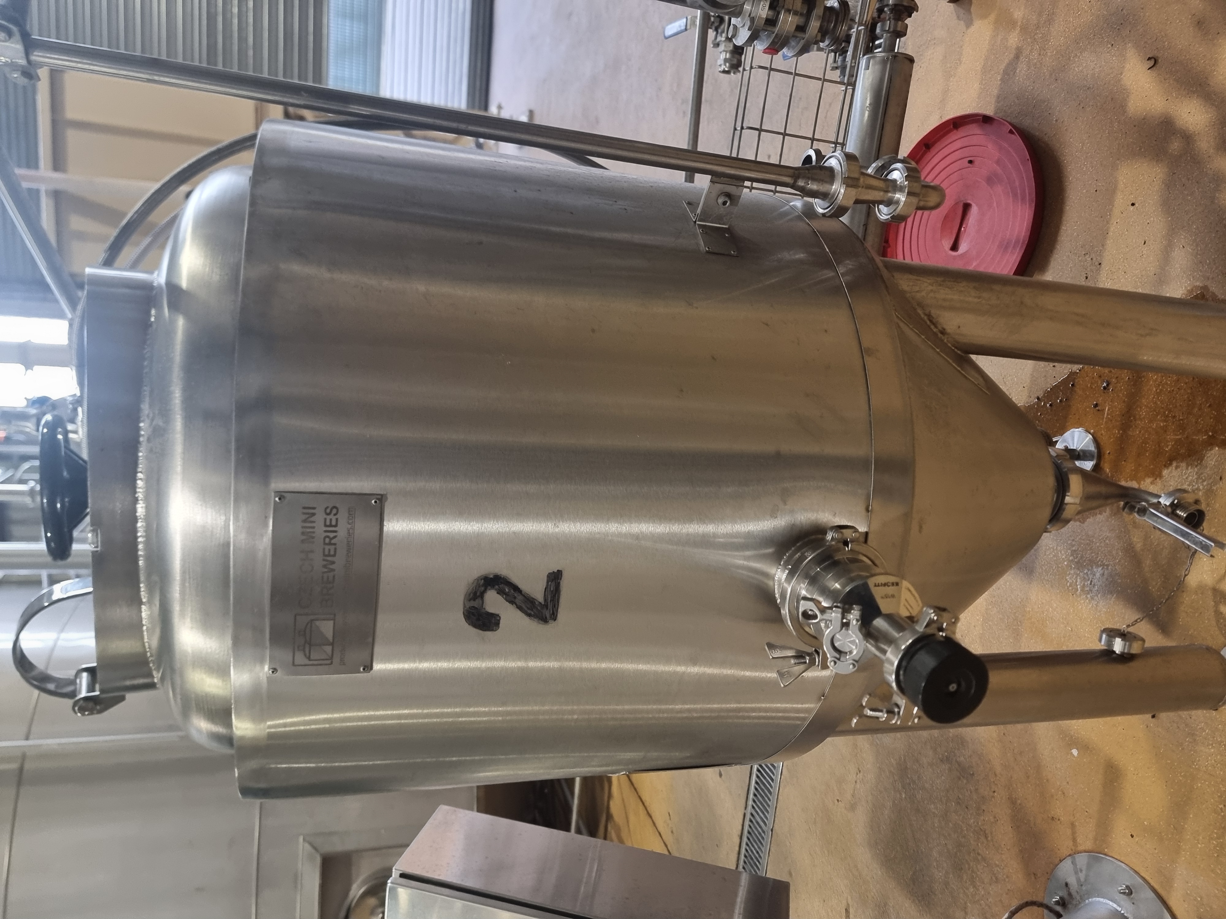 Used Czech Mini Breweries CK 3.2 hl Yeast Tank