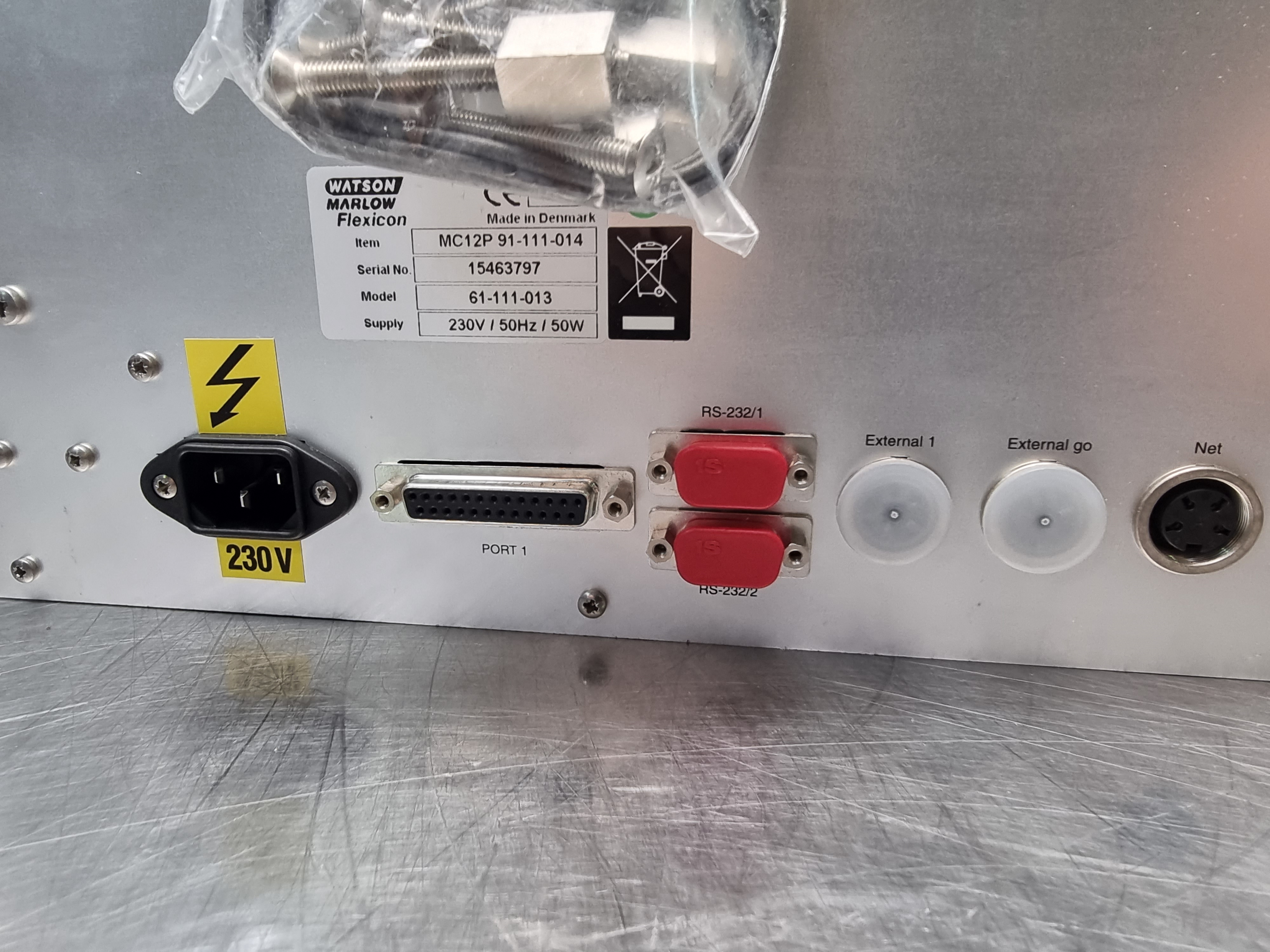 Watson Marlow / Flexicon Controller | MC12P 91-111-014 | Model: 61-111-013