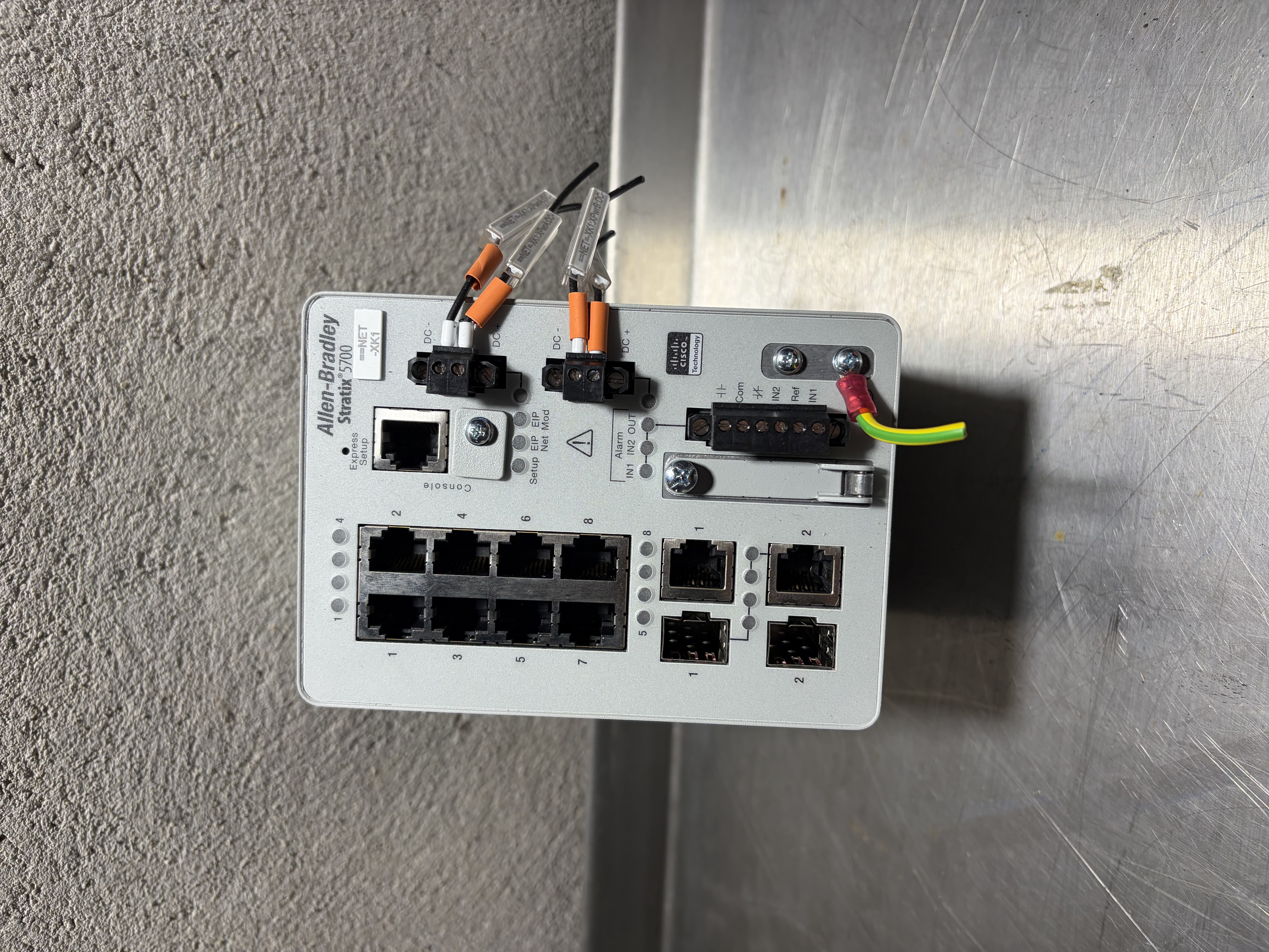 Used Allen Bradley 1783-BMS10CGL Stratix 5700 Ethernet Switch