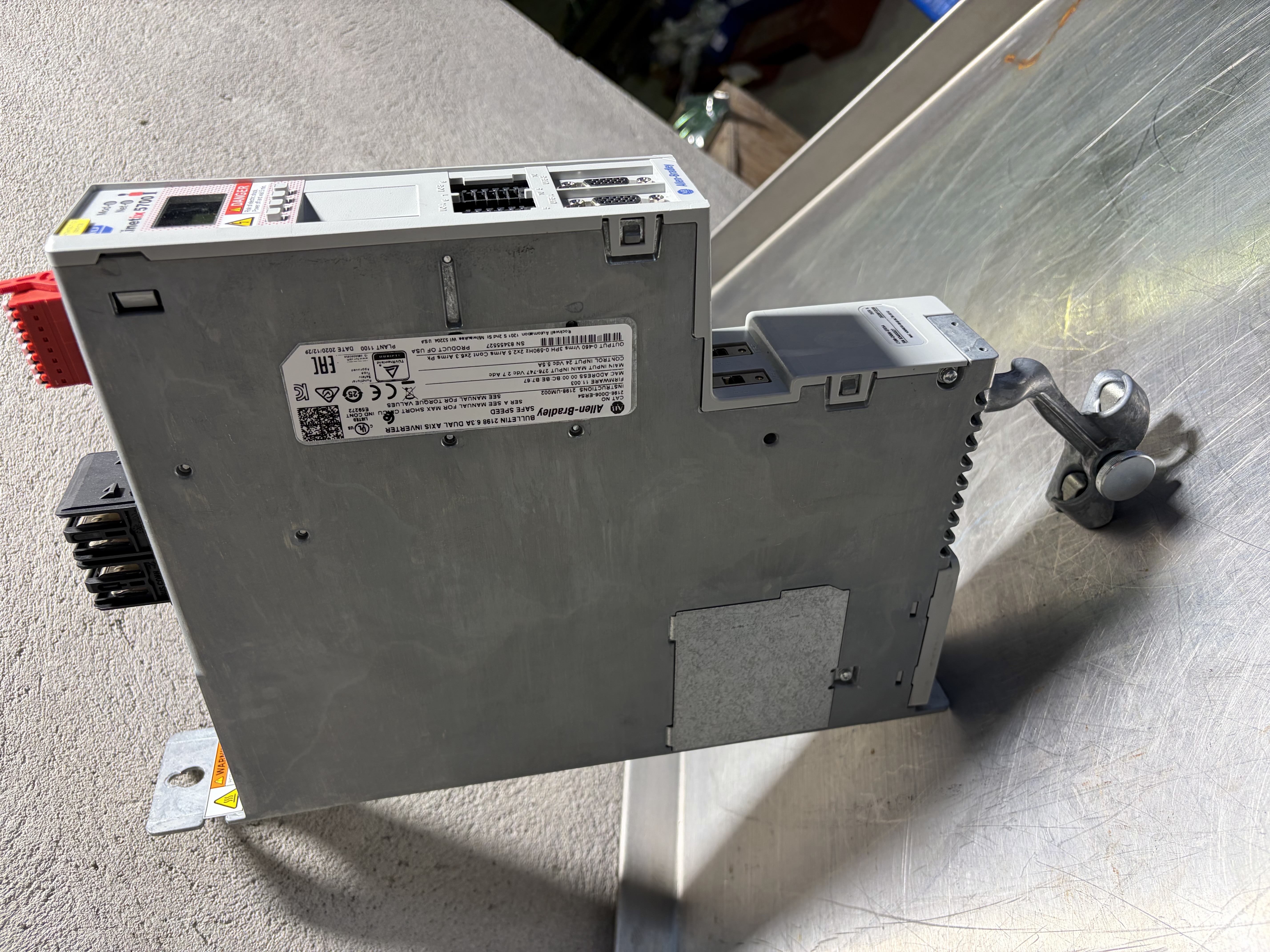 Used Allen Bradley Kinetix 570 Power Supply 2198-D006-ERS4