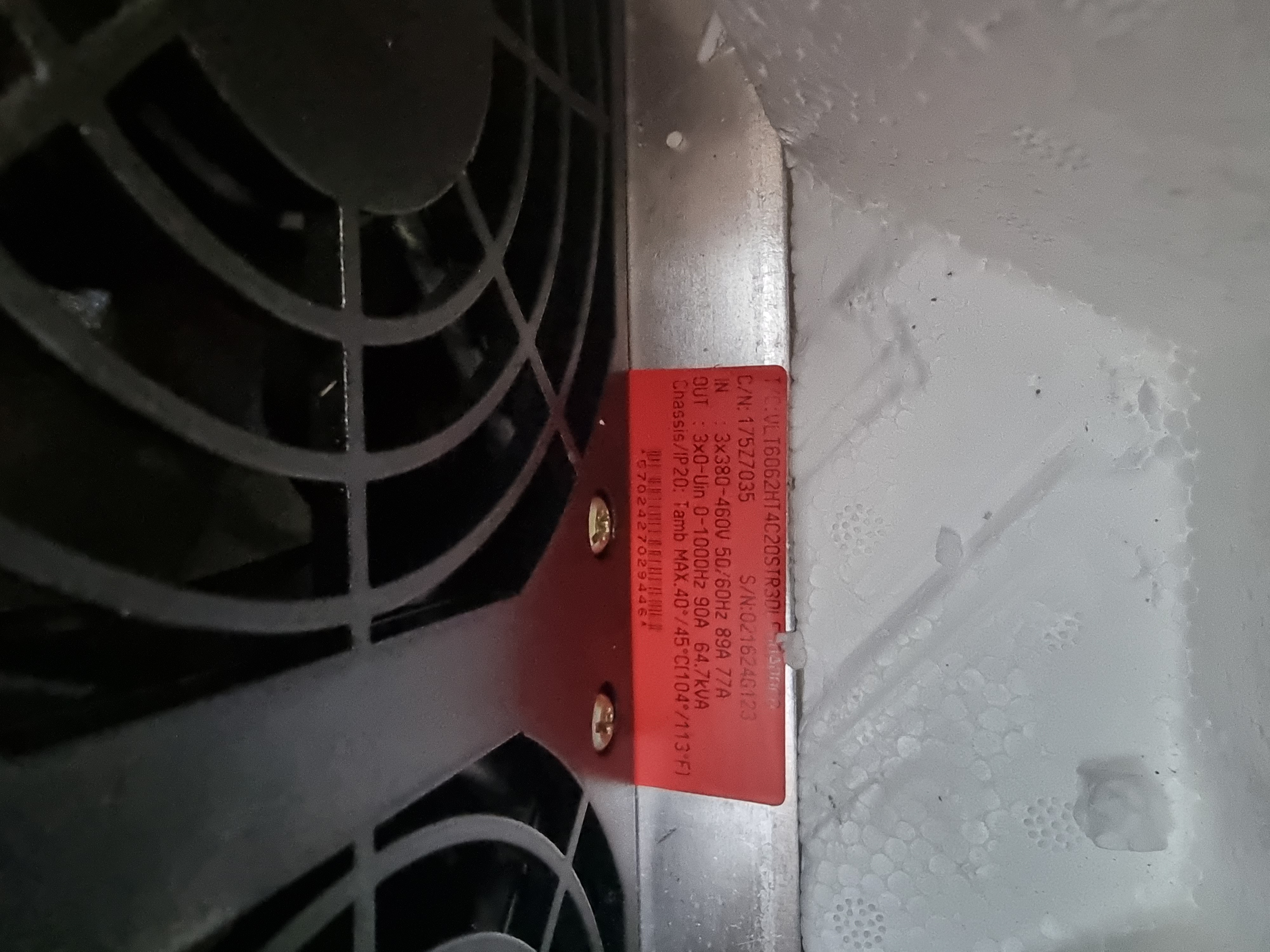 Danfoss 175Z7035 Inverter 45kW | VTL6062HT4C20STR3DLF00A00C0