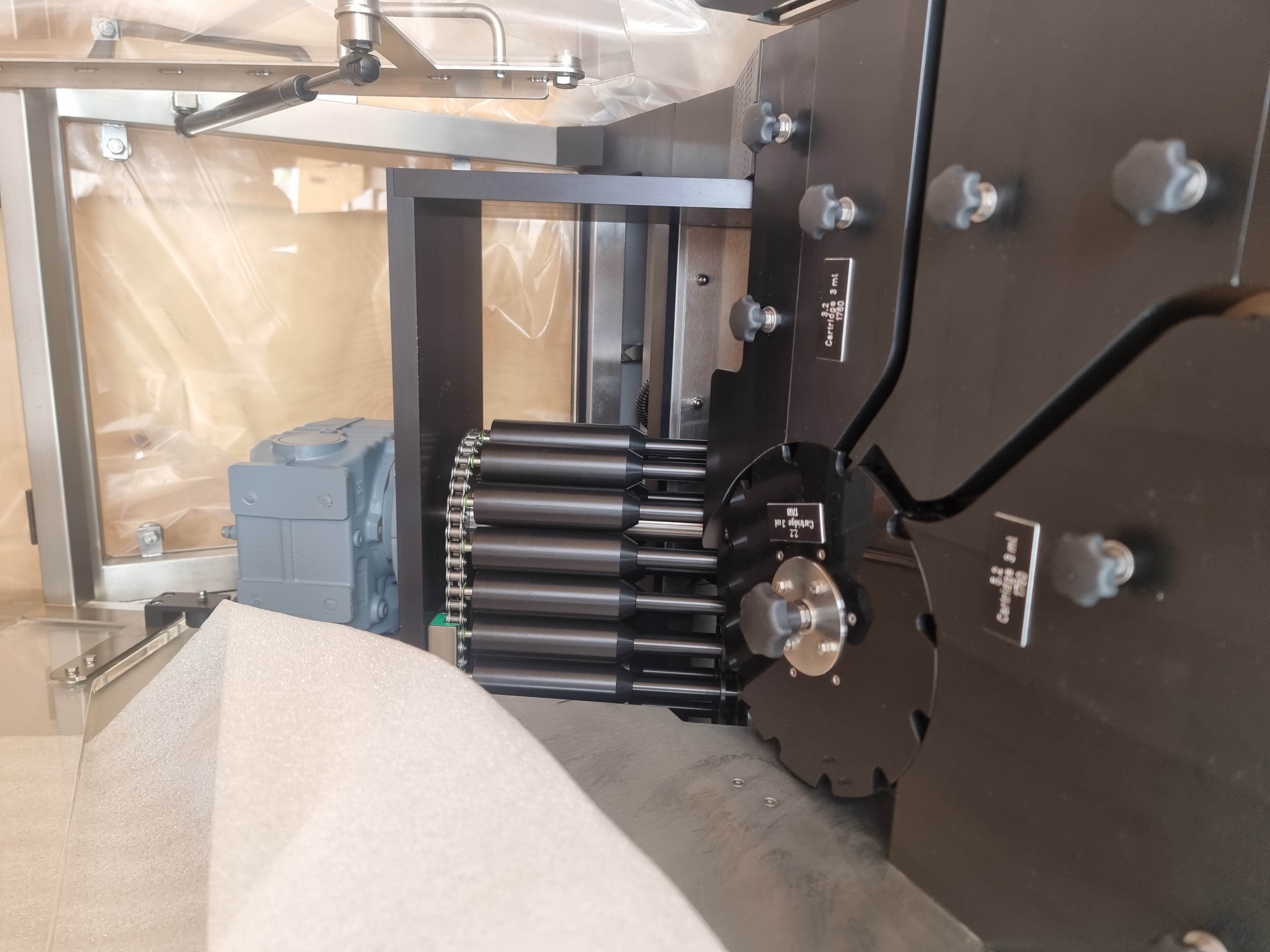 Used Maschinplex Visomat IV Vial Inspection System