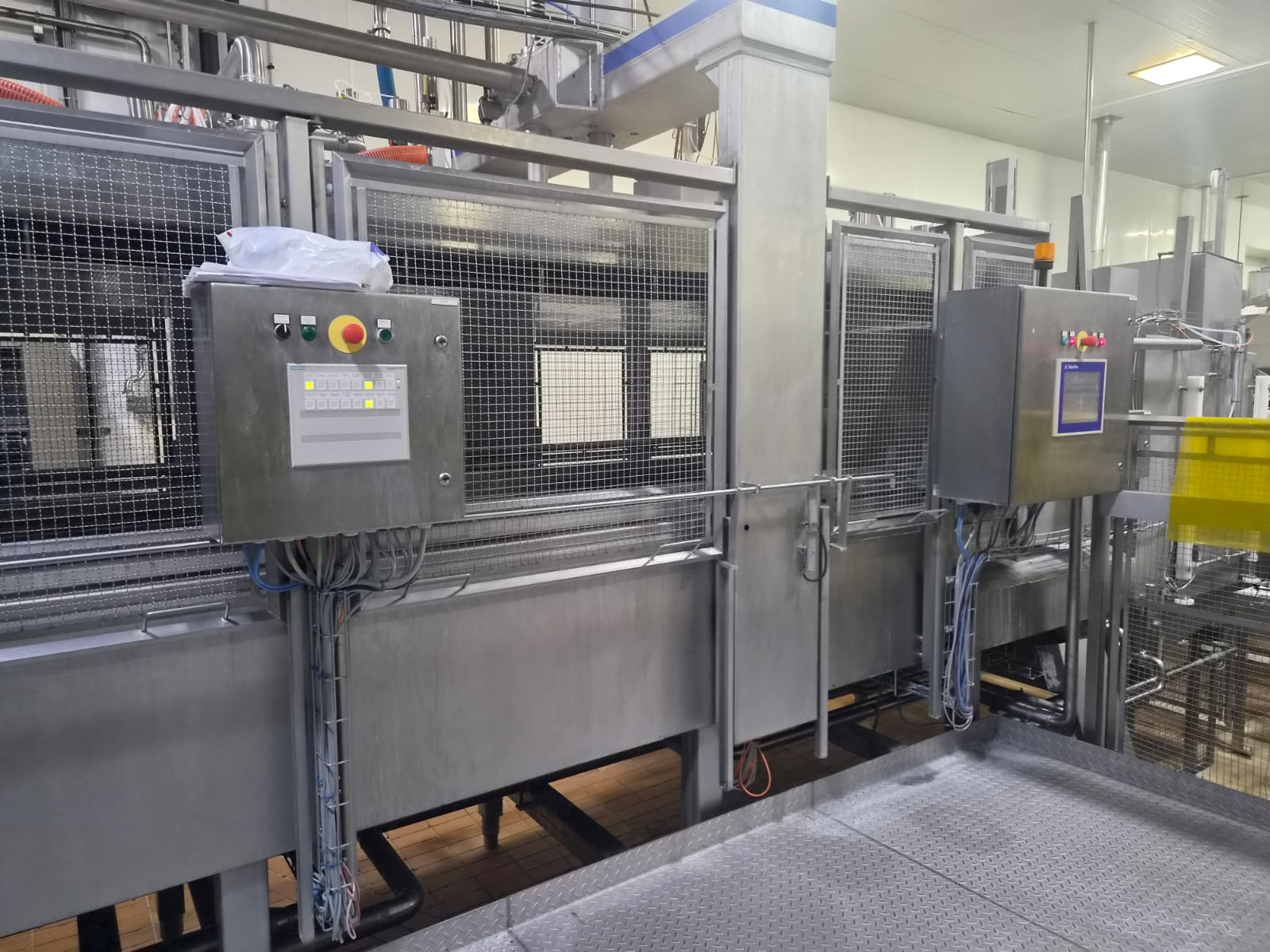Used Complete Cheese Manufacturing Plant (36T in 24hrs) Located in Ireland