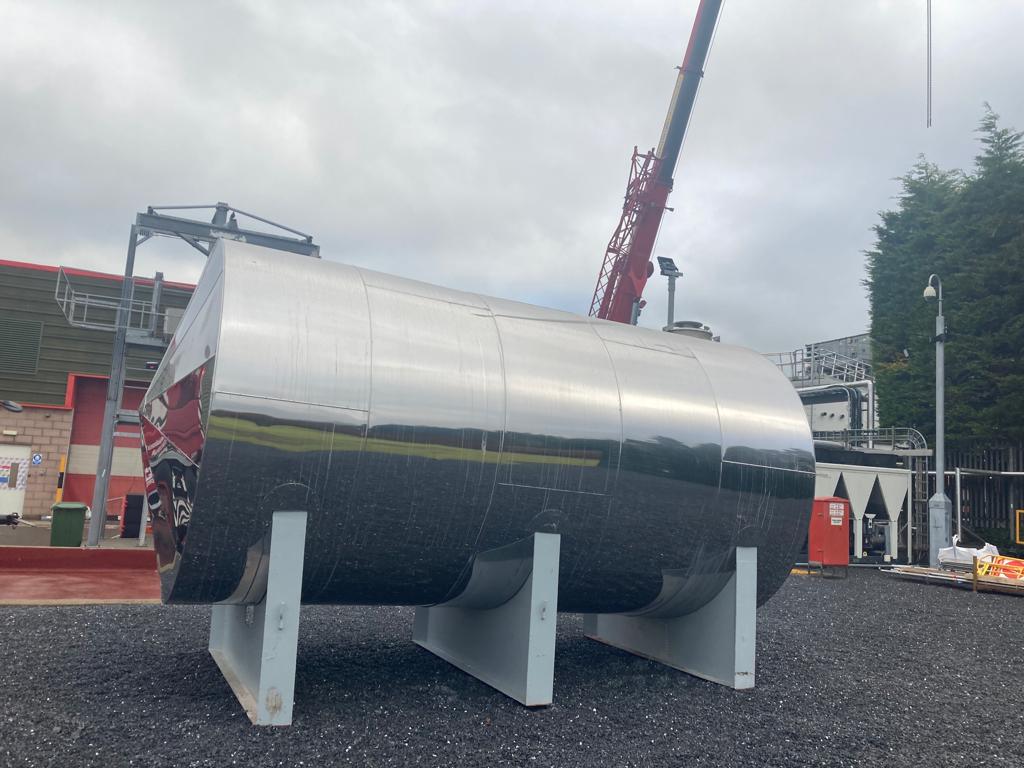 Used 20,000 Ltr Stainless Steel Tank | 4 no. | 2 insulated / 2 not insulated