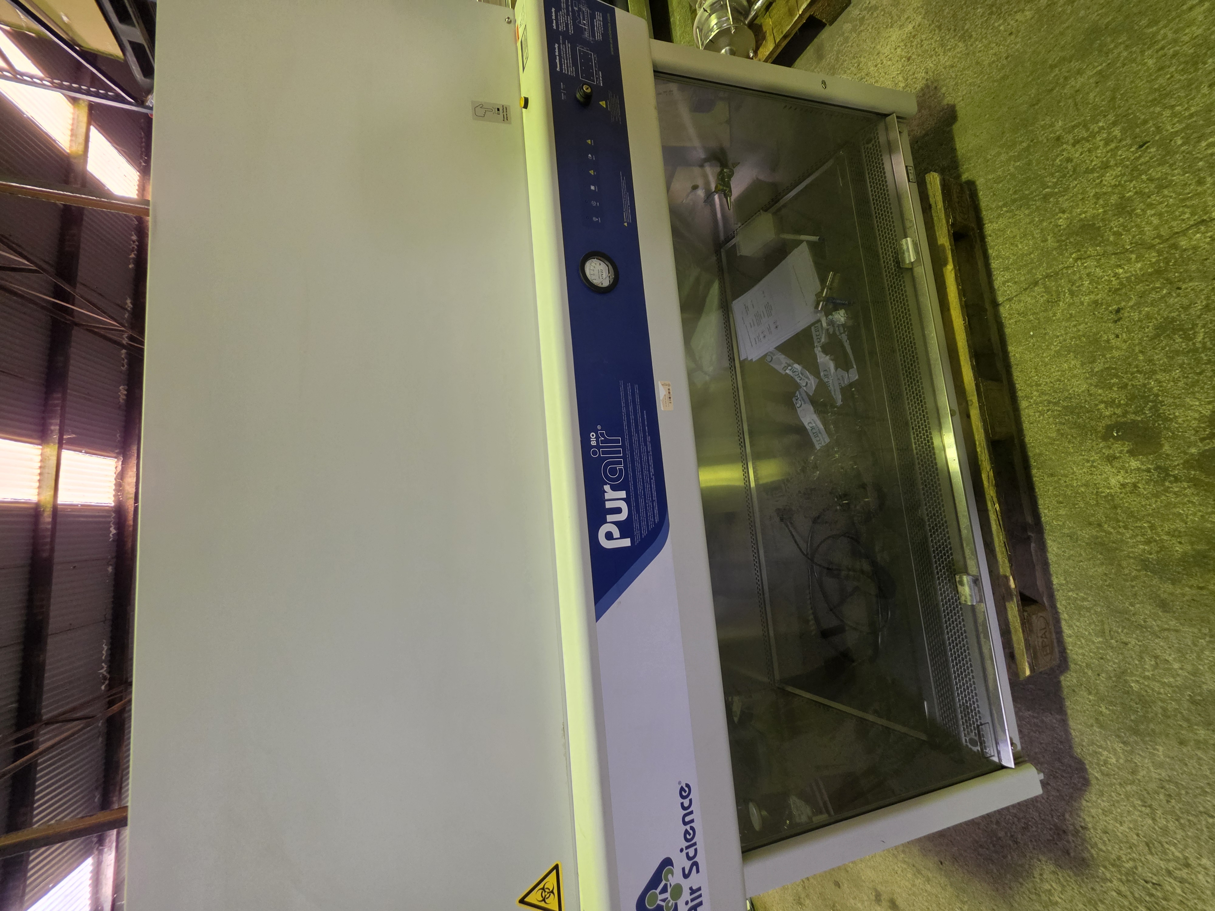 Used Air Science PURE AIR AS-AHA-163-CB-A Biological Safety Cabinet