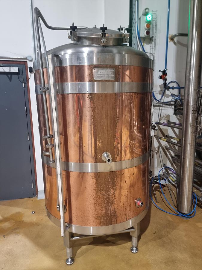 Used DME Commercial Copper Fermentation Tank