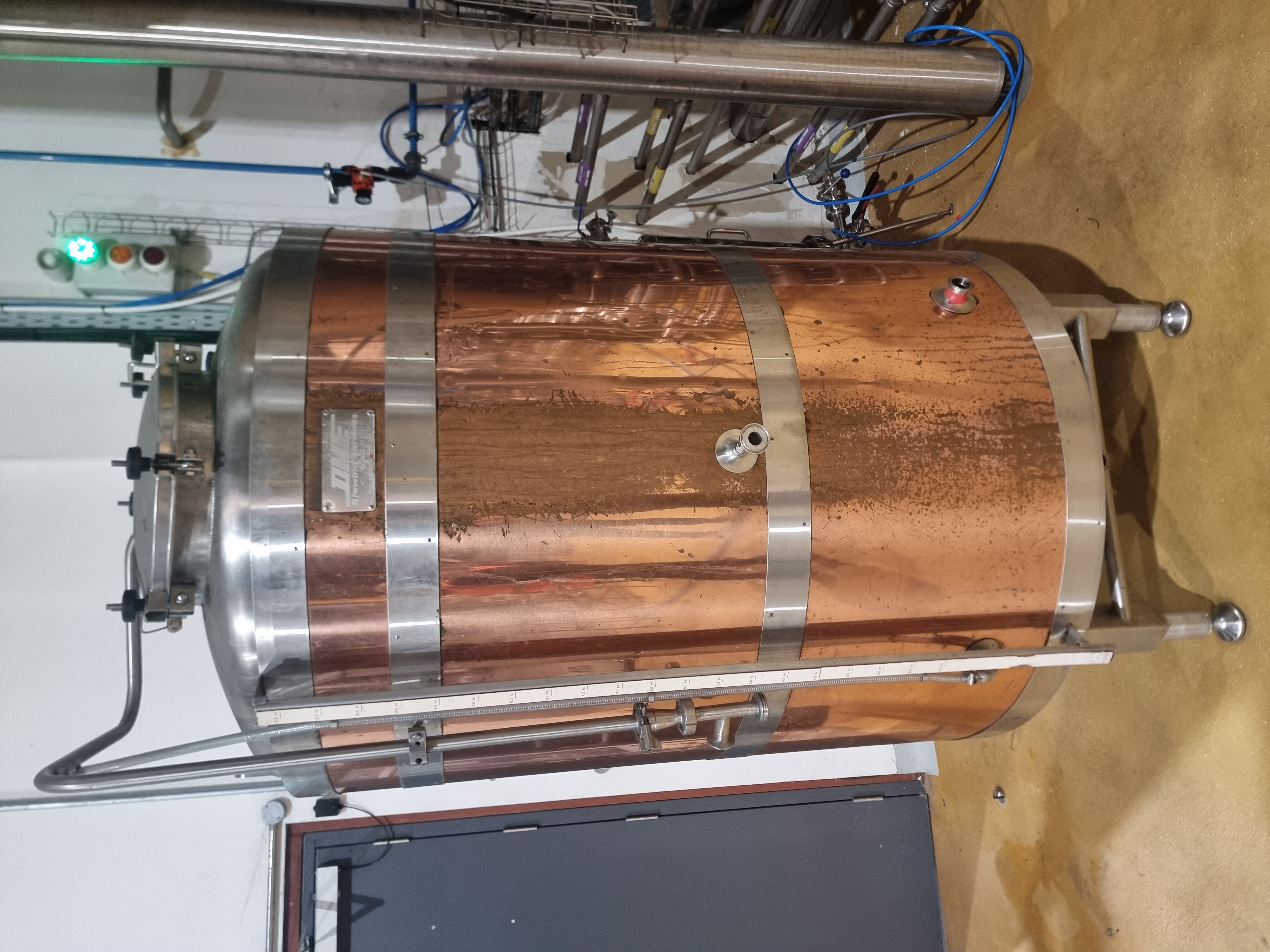 Used DME Commercial Copper Fermentation Tank