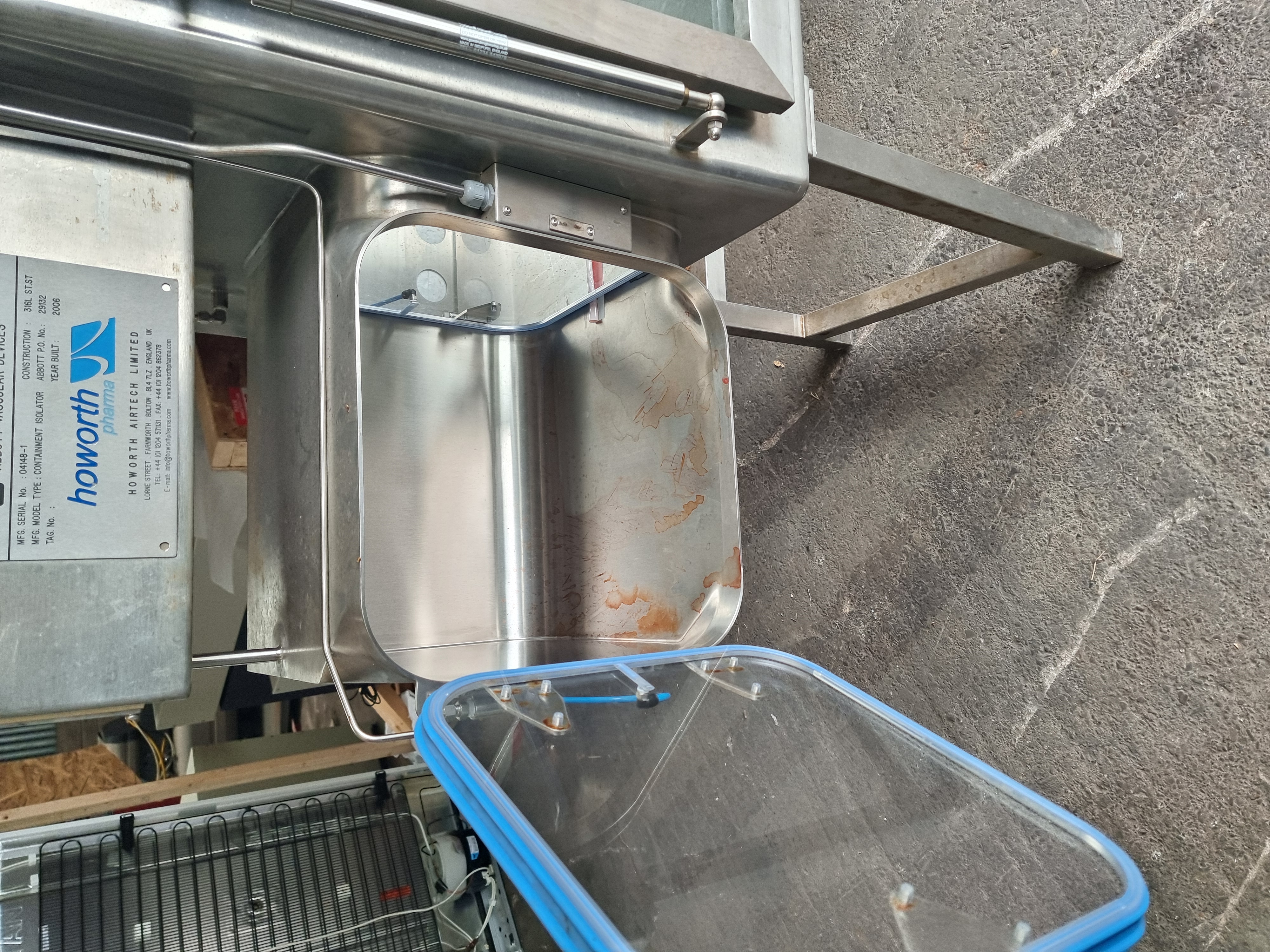 Used Howorth Pharma Containment Booth | 316L Stainless Steel