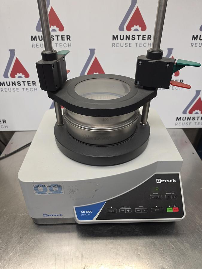 Used Retsch AS200 Control B Vibratory Sieve Shaker | P/N: 30.032.000