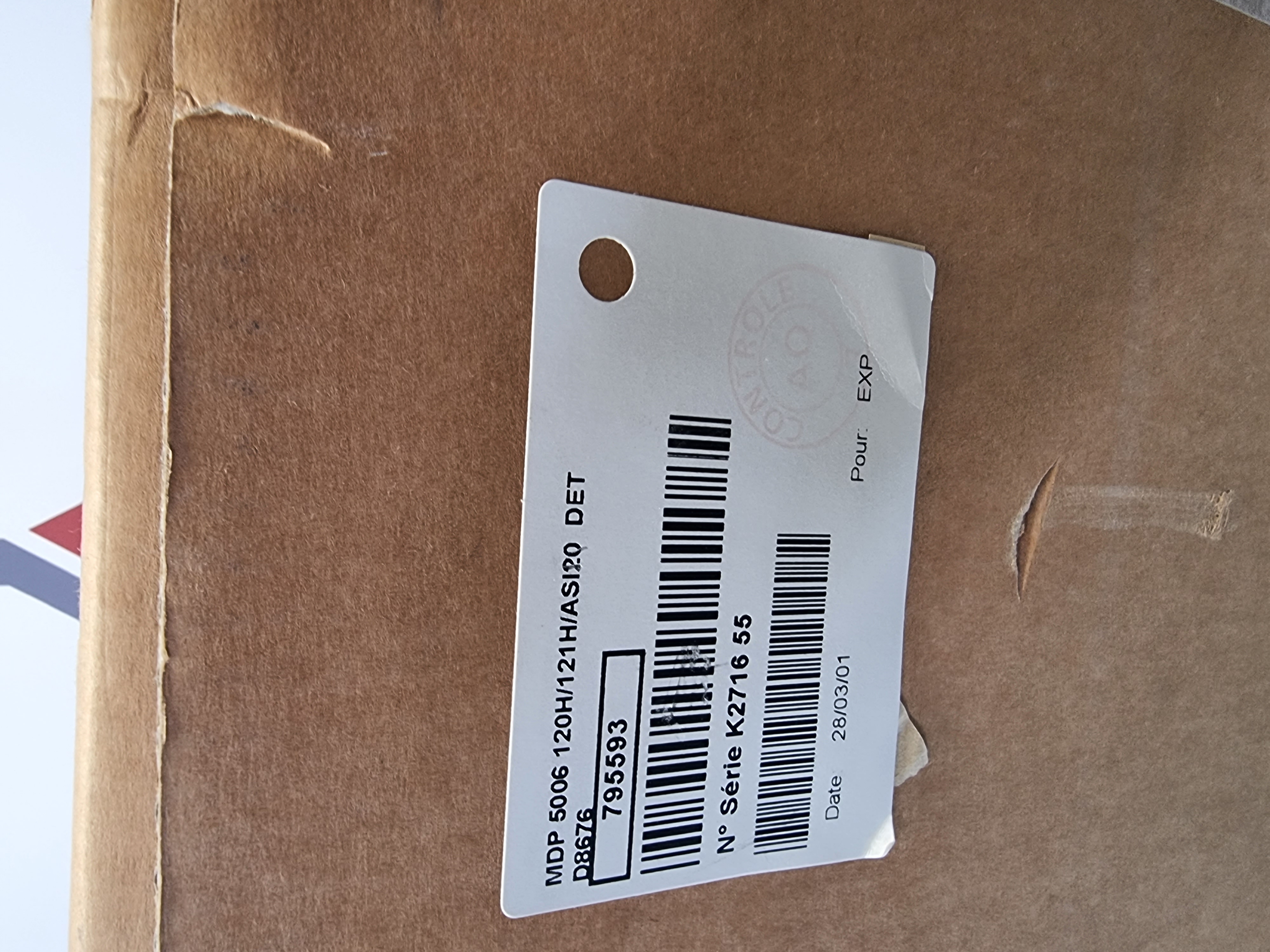 Alcatel MDP 5006 Turbomolecular Vacuum Pump | MDP 5006 120H/121H/ASI20 DET