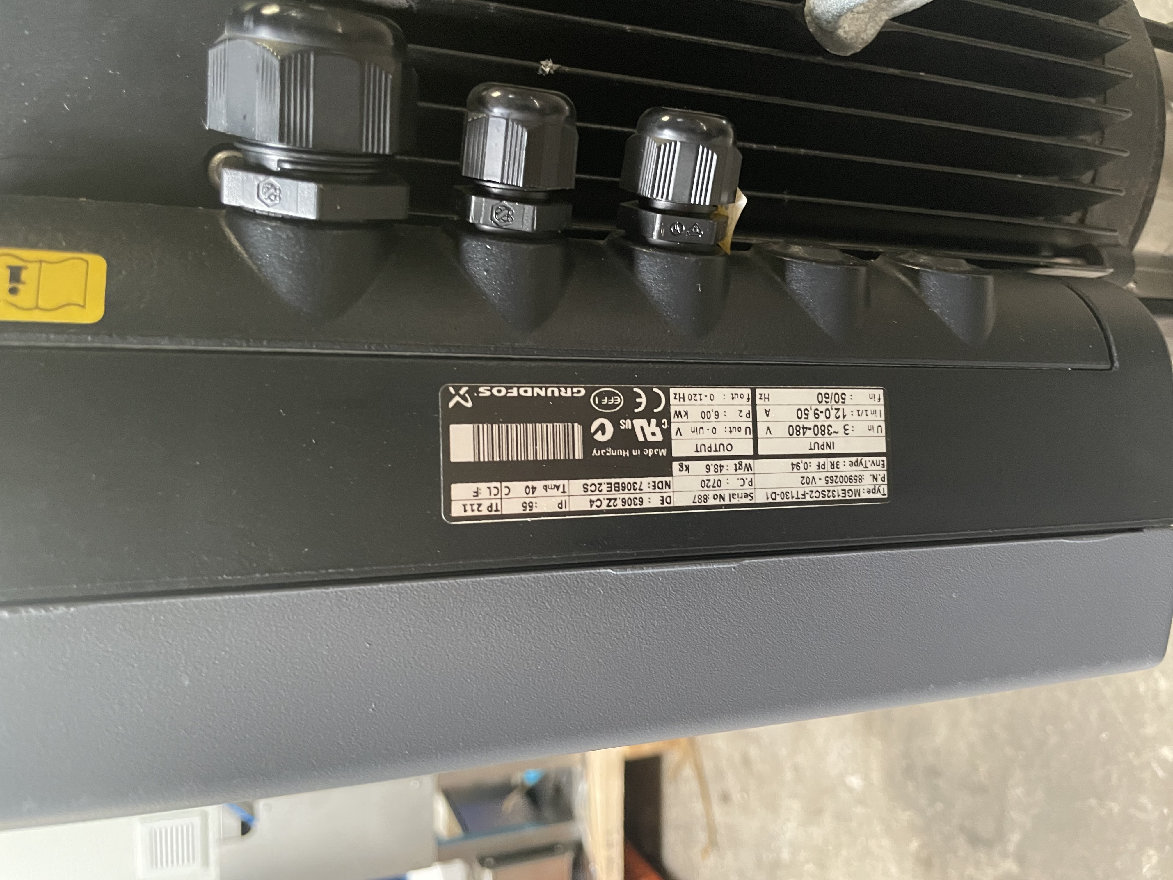 Grundfos Pump CRNE3-23 | HS-P-GI-E-HQQE 6.0kW