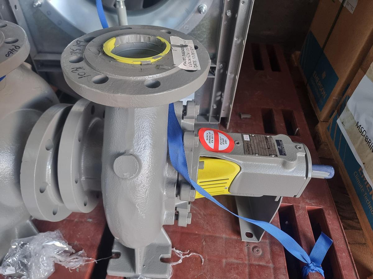 Used Flowserve ZLND 080160 Horizontal Single-Stage Volute Casing Style Pump