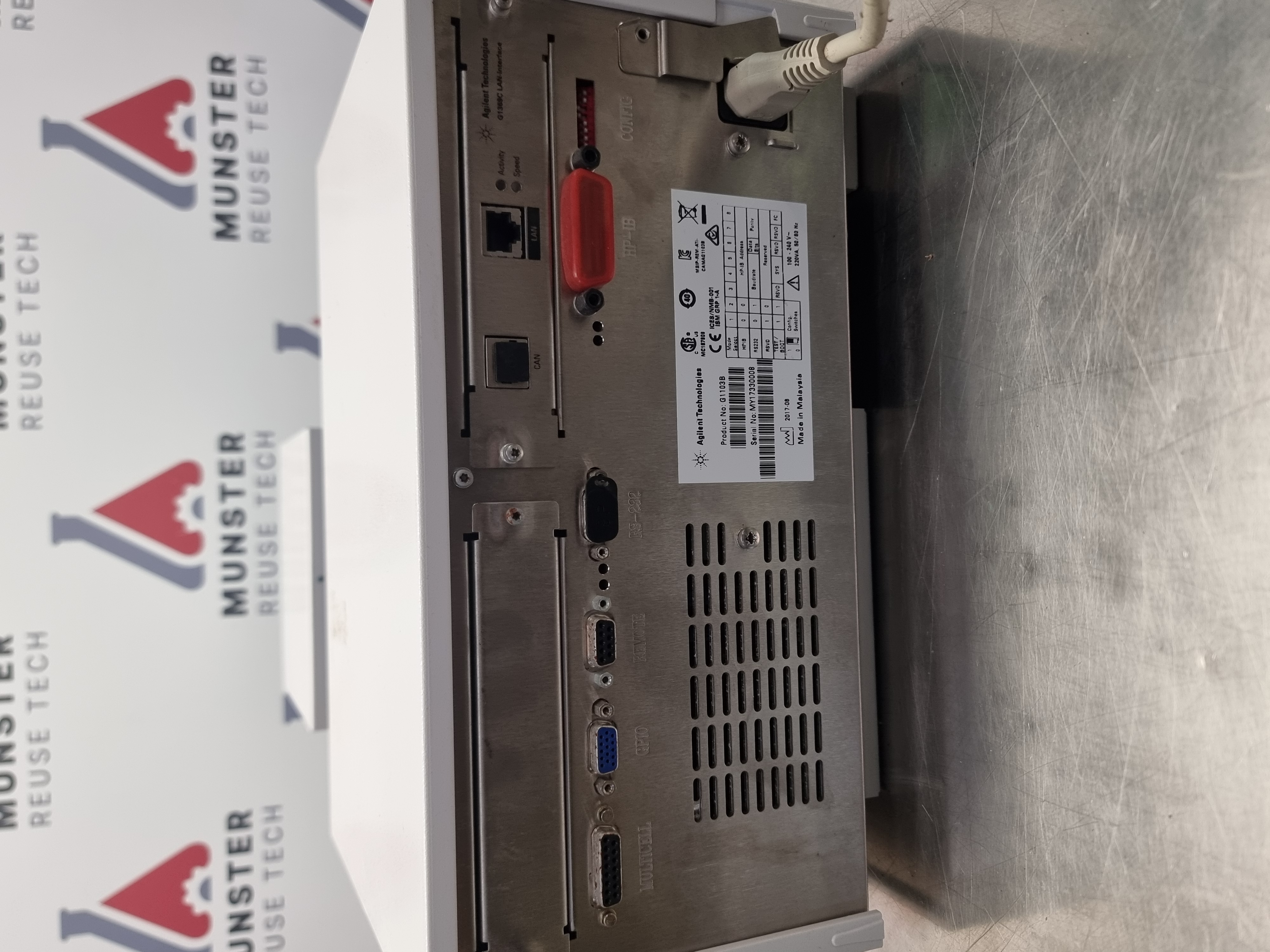 Used Agilent Technologies Cary 8454 Uv-Vis Spectrophotometer | P/N: G1103B