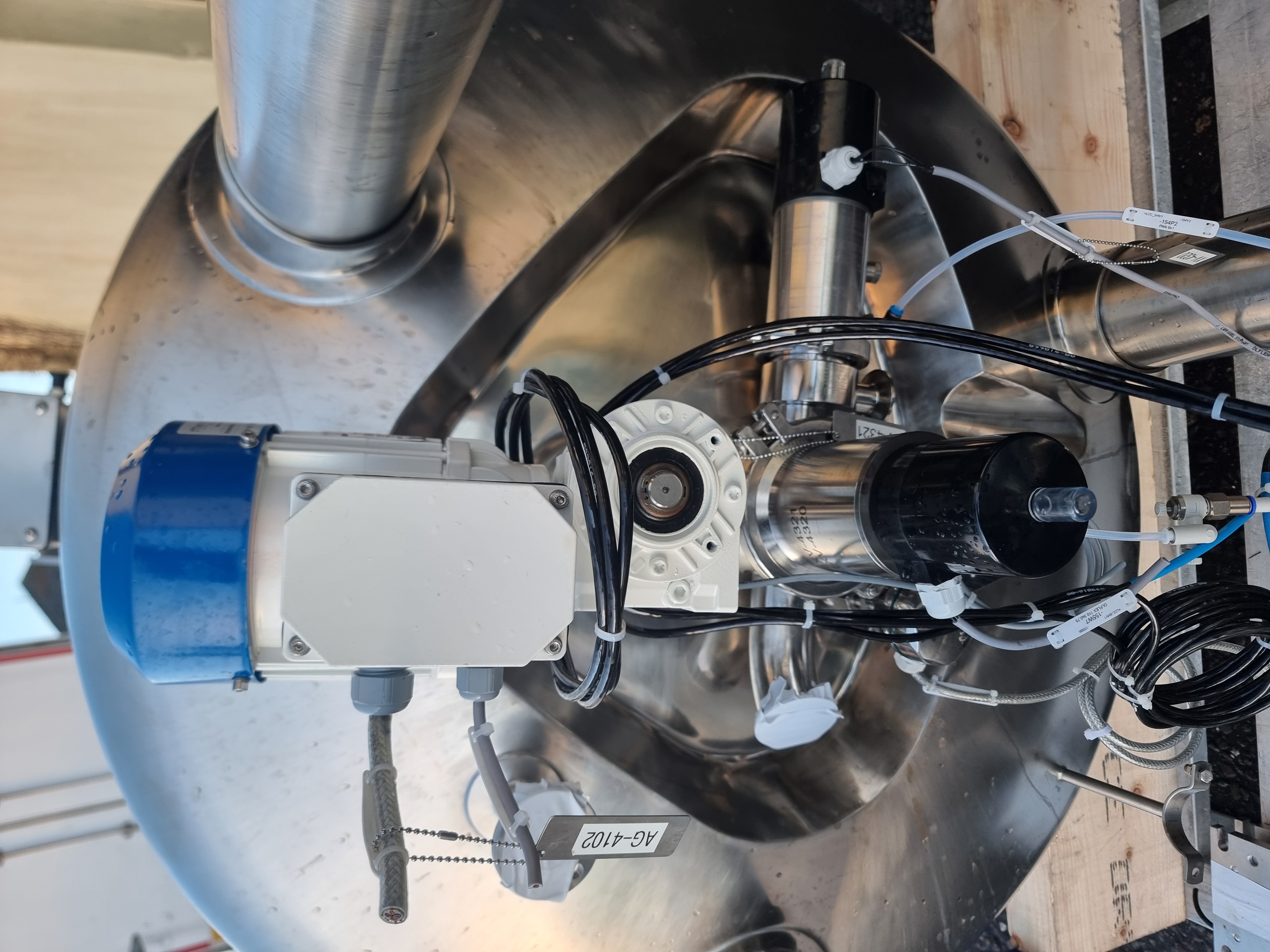 Used Brinox SVMHI-550 Sterile Hold Vessel | 550L Jacketed 316L Stainless Steel