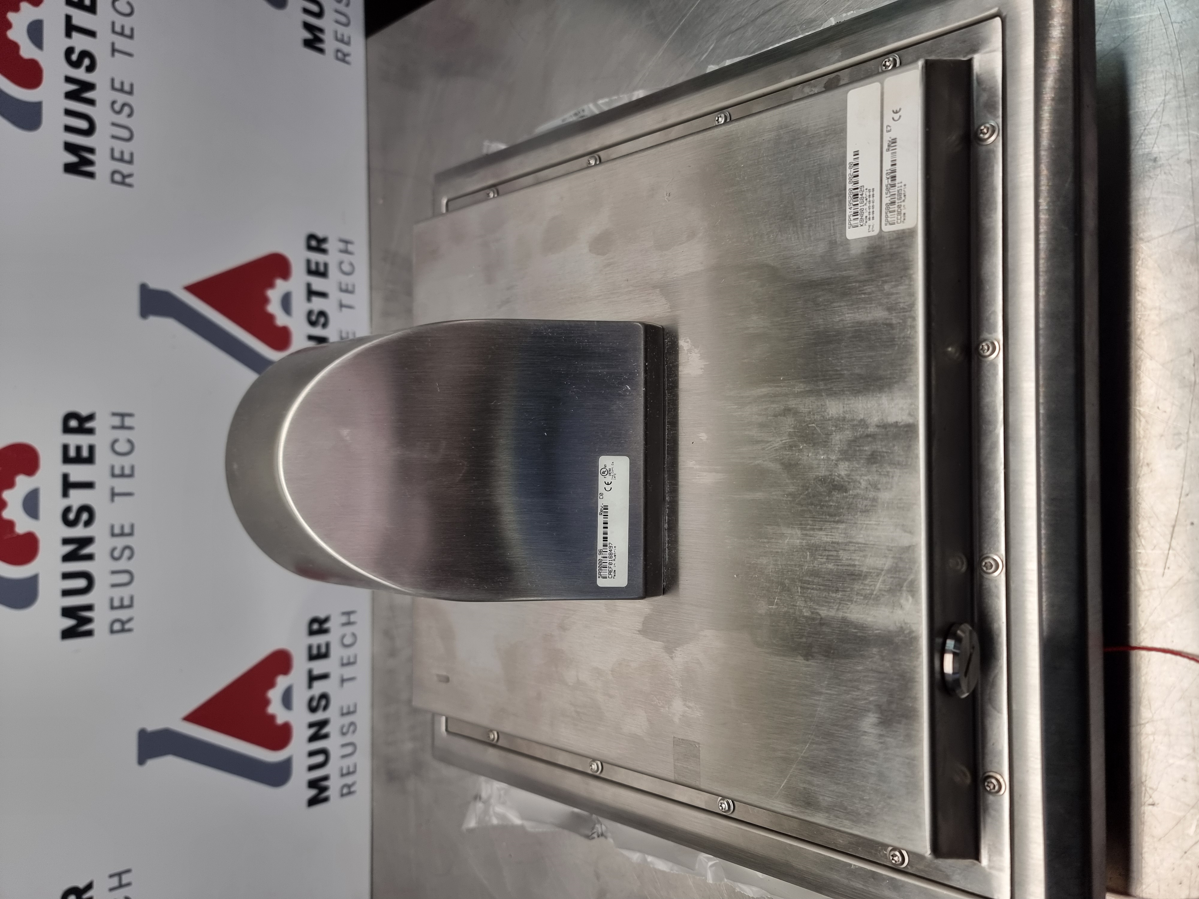 Used B&R OEM 15" Power Panel 500 HMI | P/N: 5PP5:495280.002-00 For Sortimat Pen Line