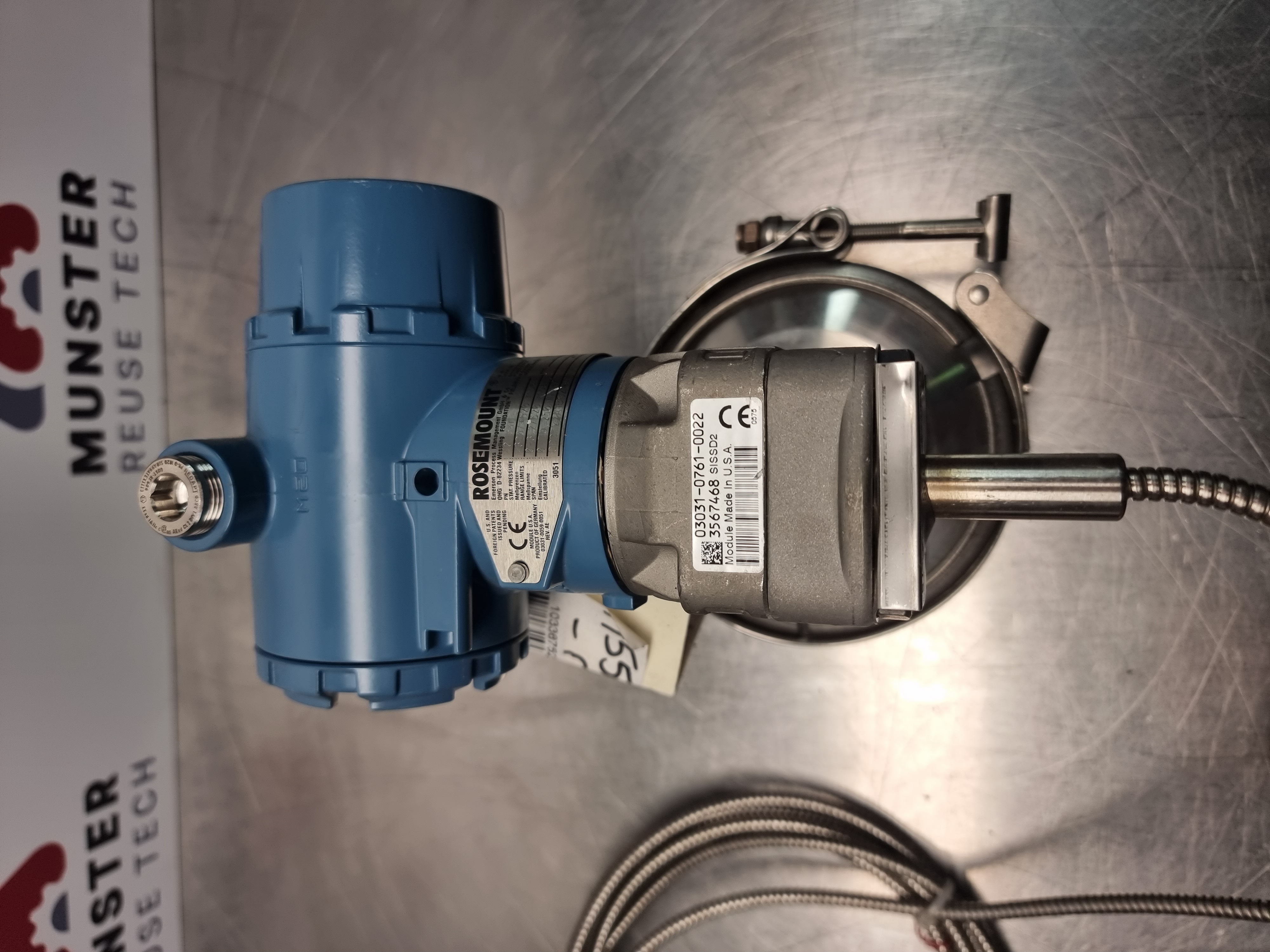 Rosemount 3051 Level Transmitter | 3051 CD2F22A1BS2M50408