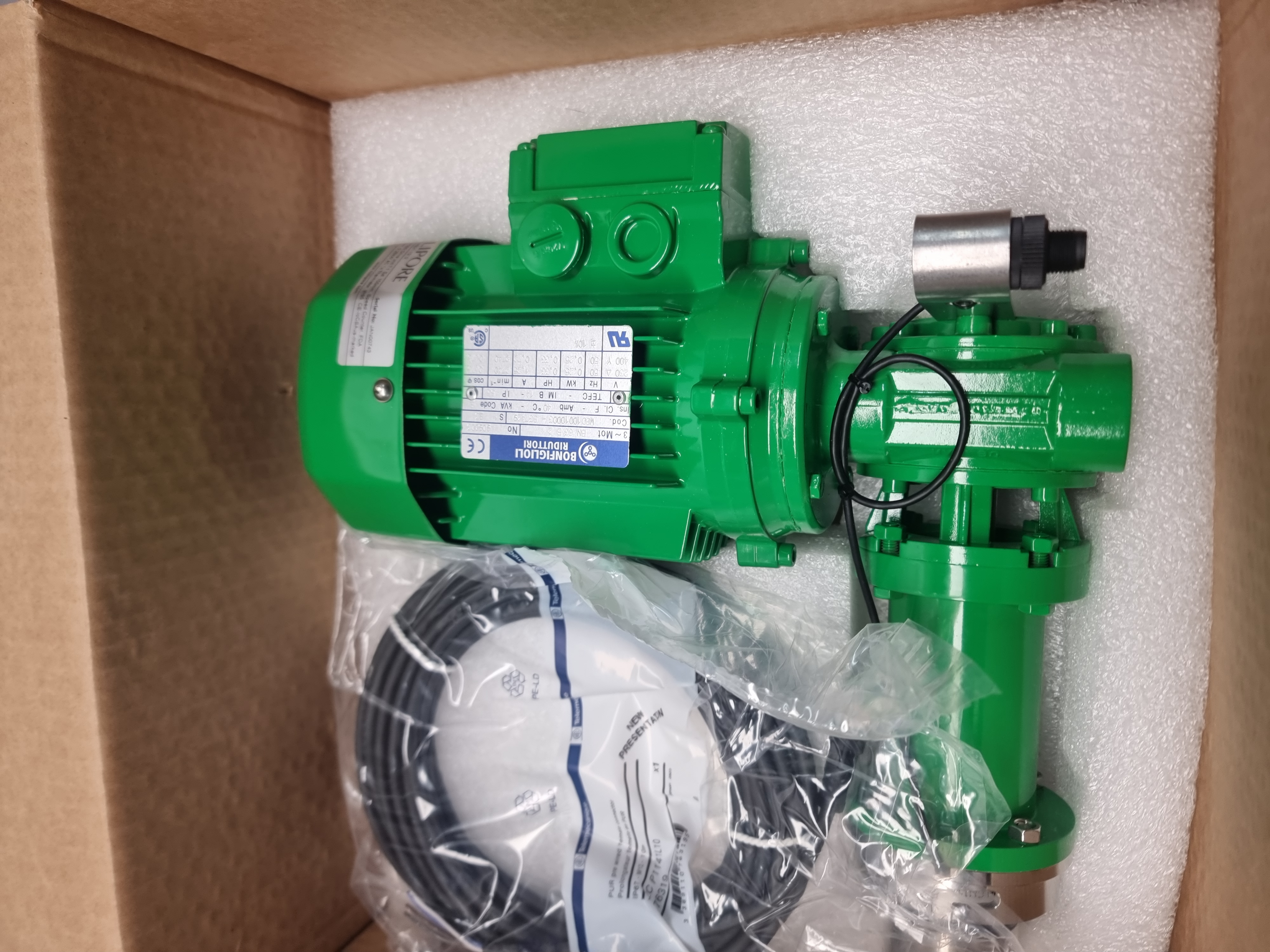 Millipore Novaseptic GMP 500 Drive Unit | P/N: GM5/4B21-1010 | 100mm / 0.25kW
