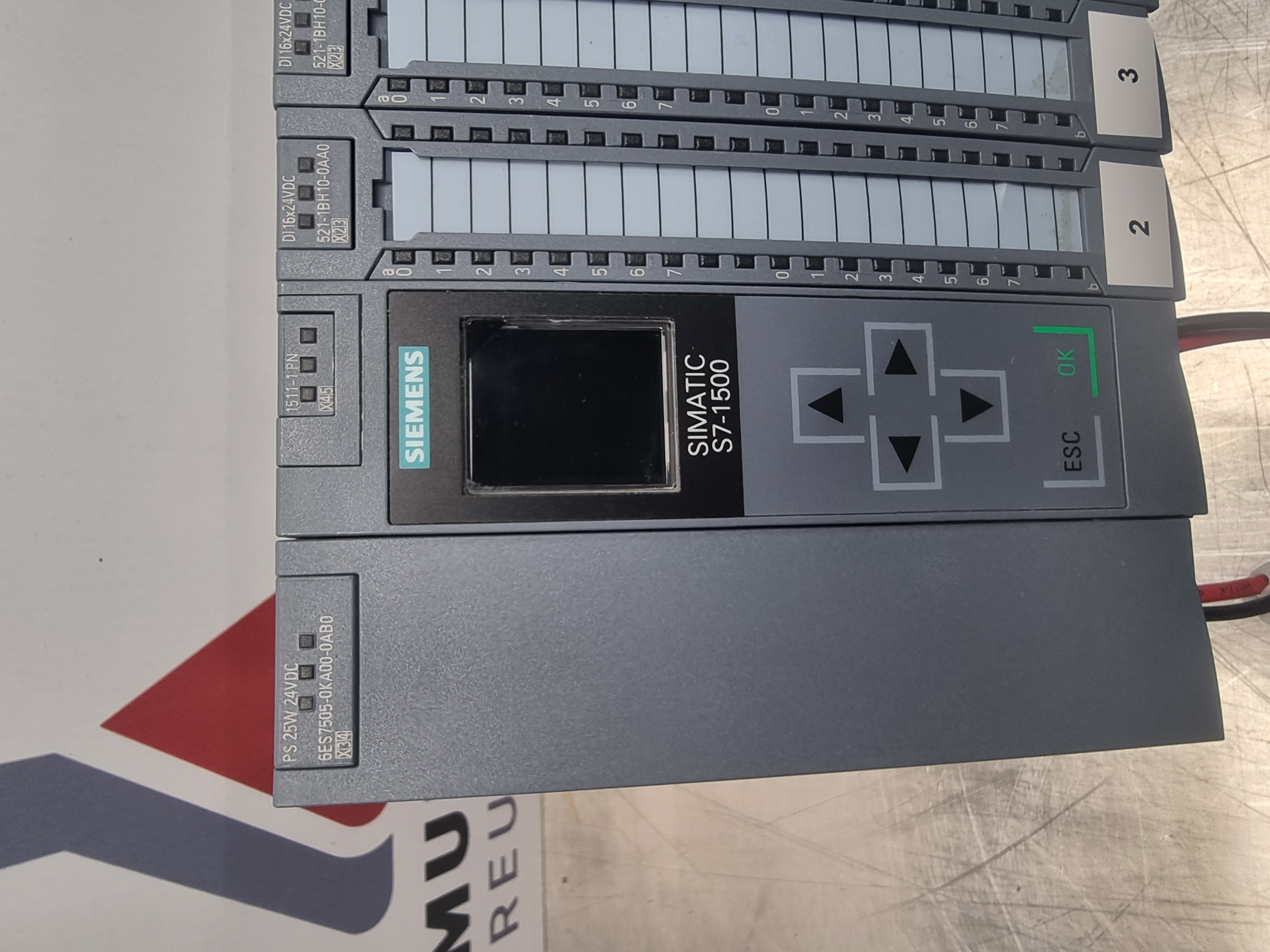 Used Siemens Simatic S7-1500 CPU 1511-1 PN | 6ES7 511-1AK01-0AB0 Complete PLC