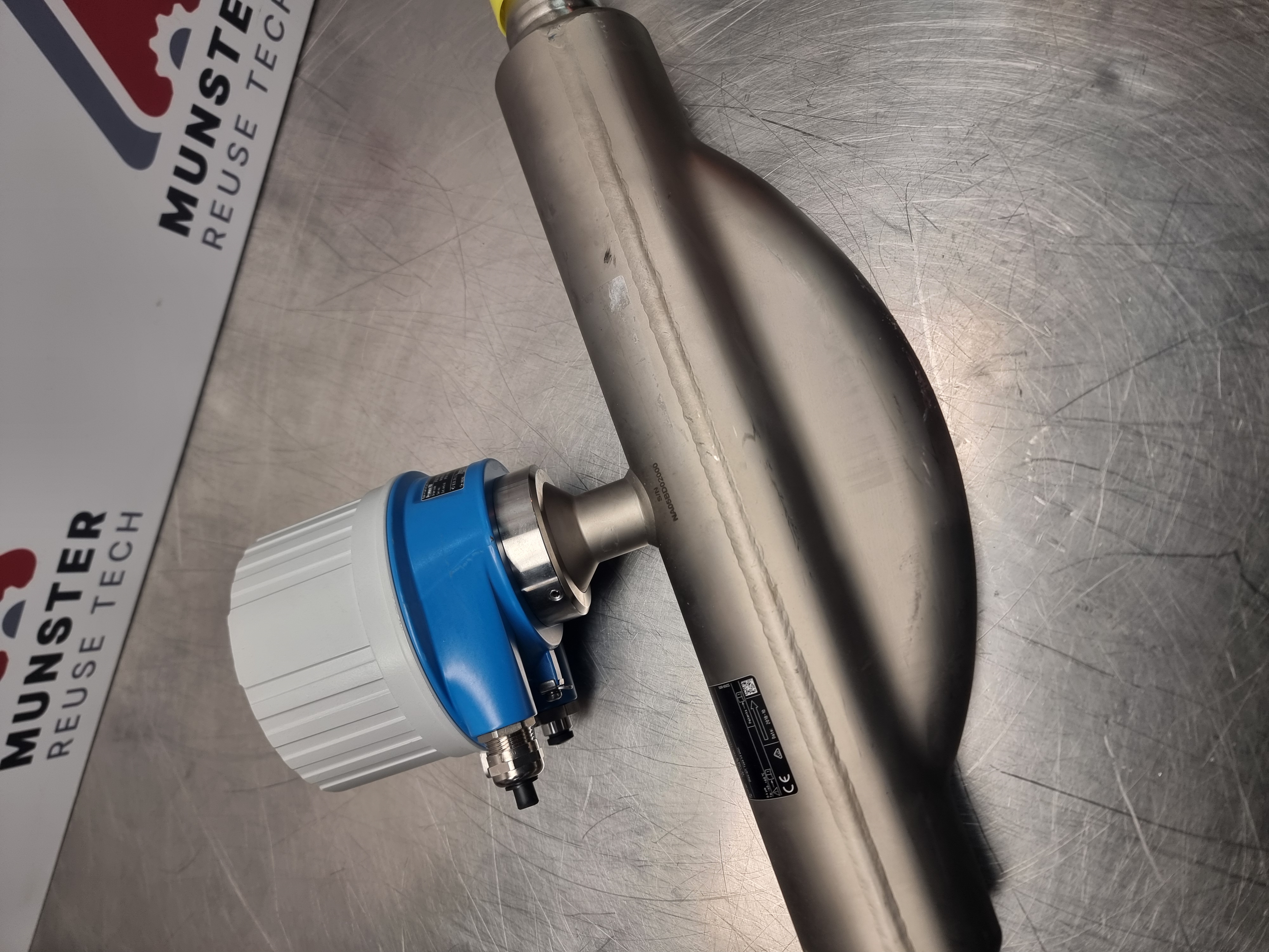 Used Endress Hauser Promass F Flow Meter & Transmitter | 8F1B40-2VR2/0 | DN 40 / 1.5"