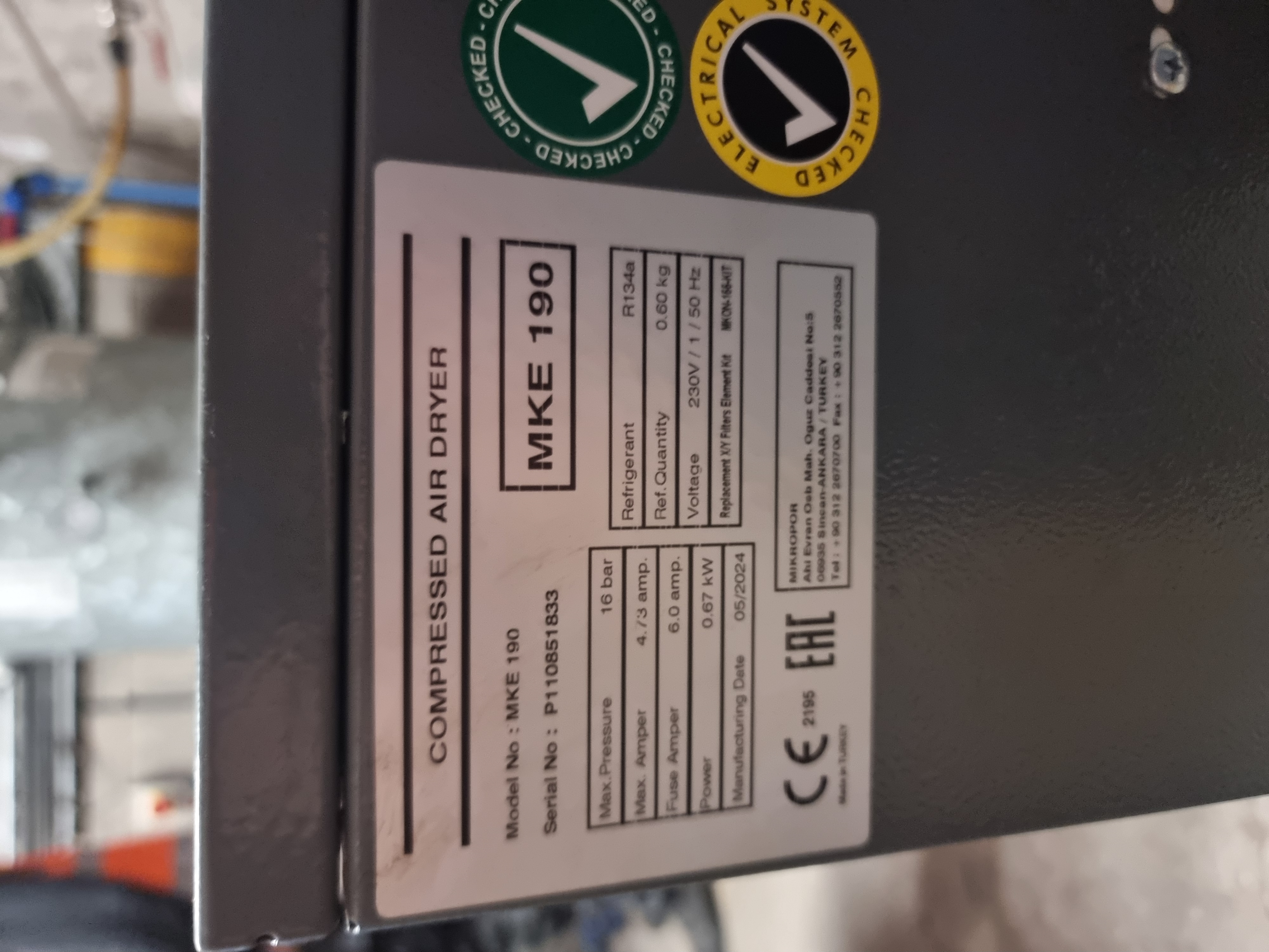 Used 22kW Screw Air Compressor | Kube PM22 | 3.2m³/m