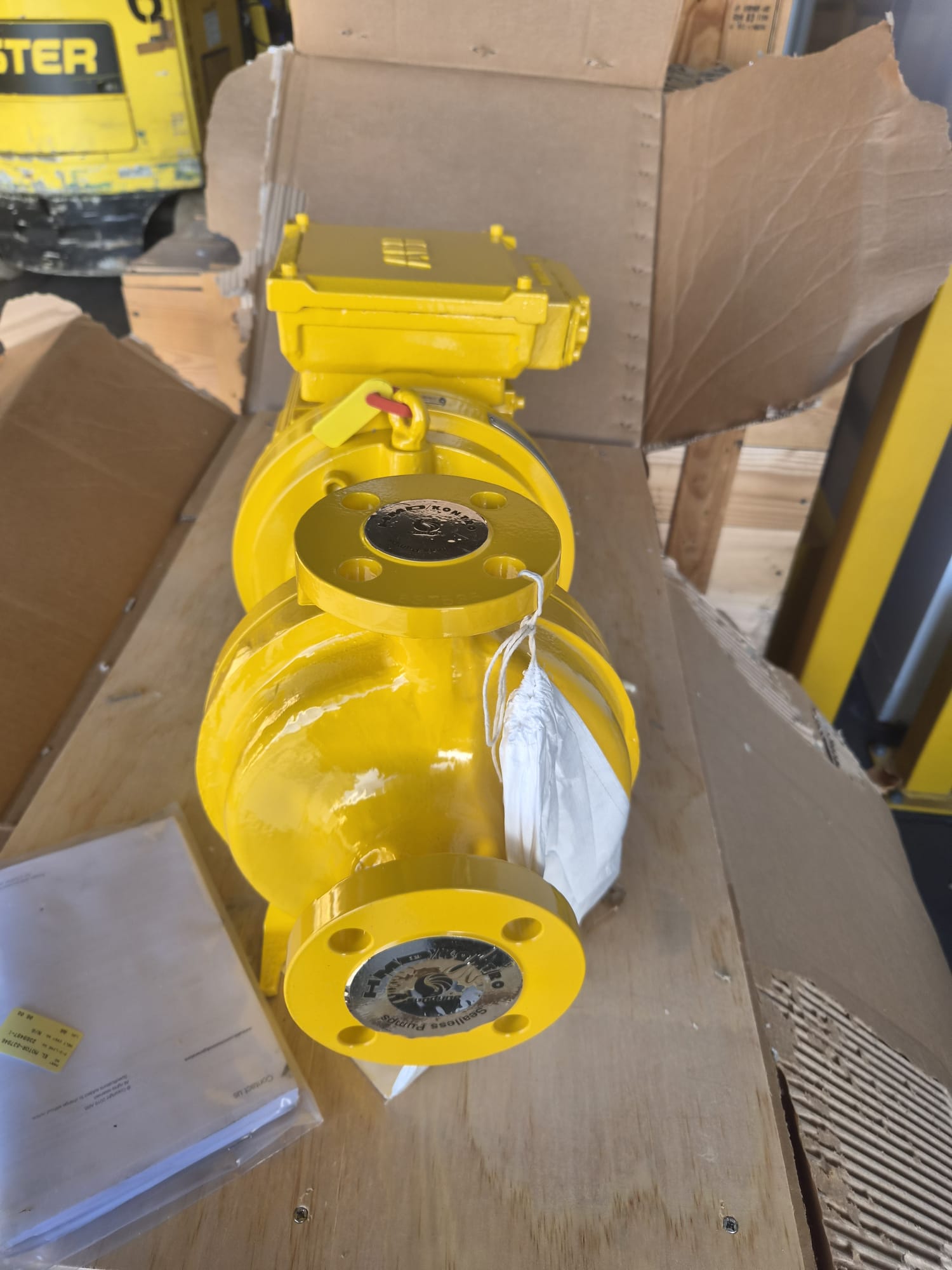 Sundyne HMD Kontro 1.5X1X6 Sealless Magnetic Drive Centrifugal Pump