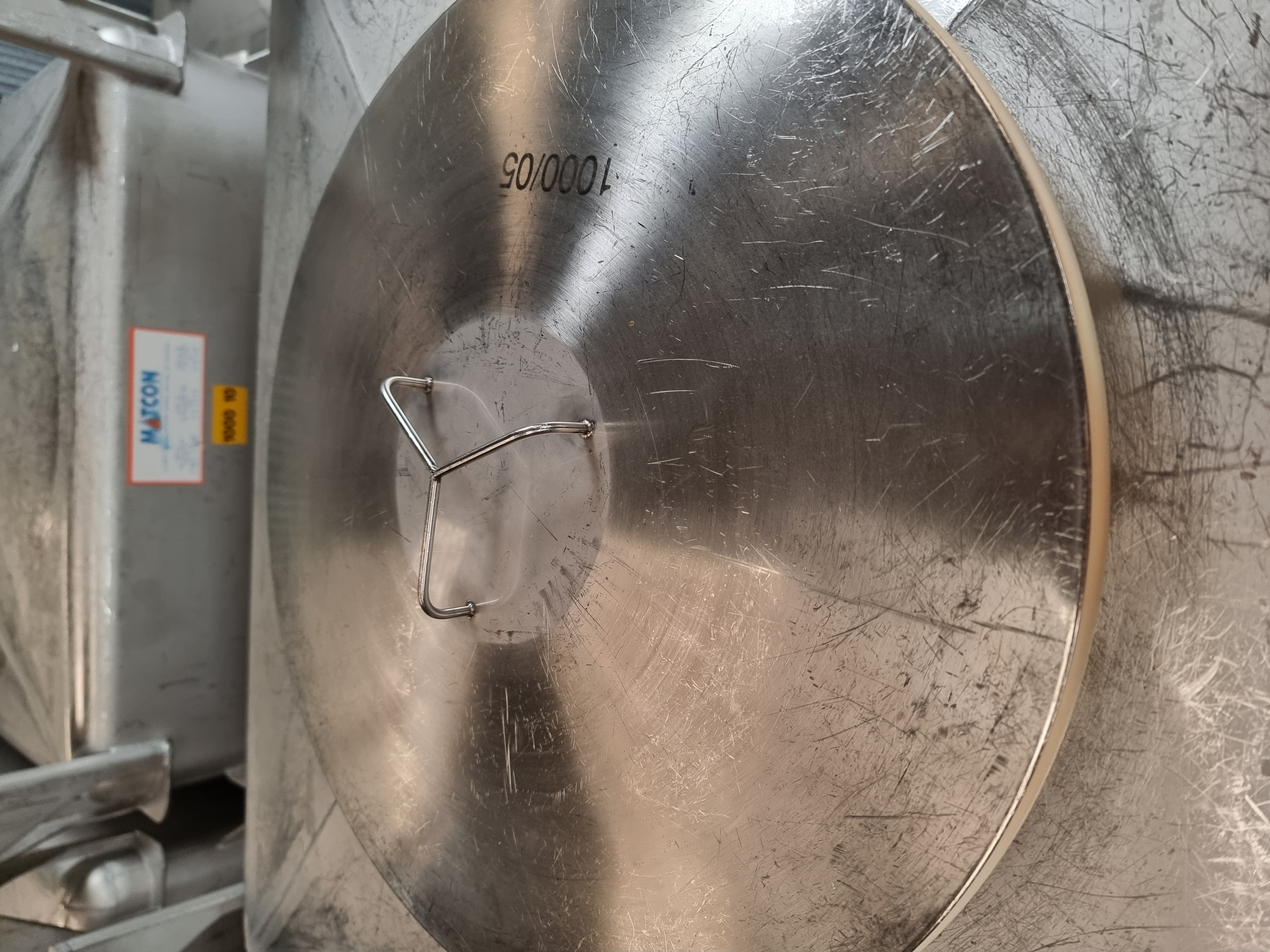 Used 1,000 ltr Stainless Steel Matcon IBC's c/w Internal Discharge Cone | 10 Plus Units Available