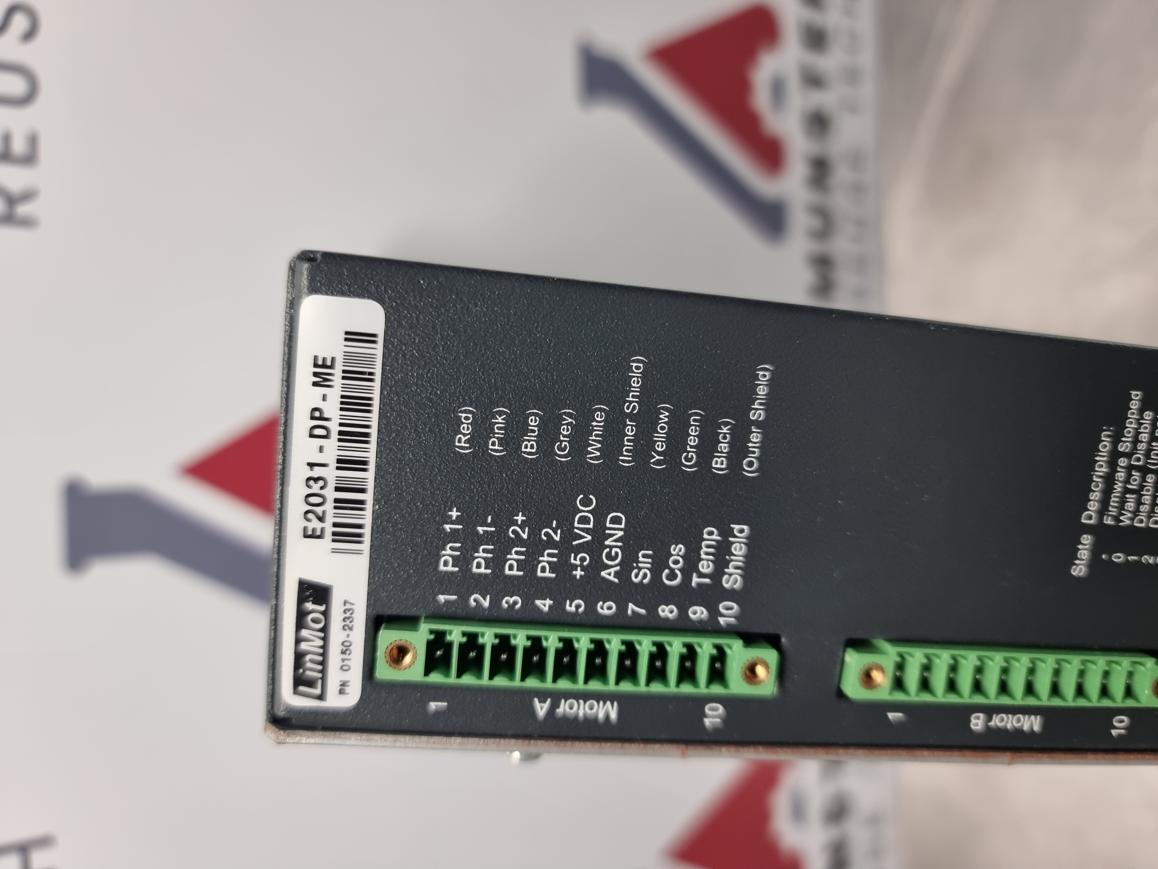 Used LinMot E2031-DP-ME Servo Controller | P/N: 0150-2337