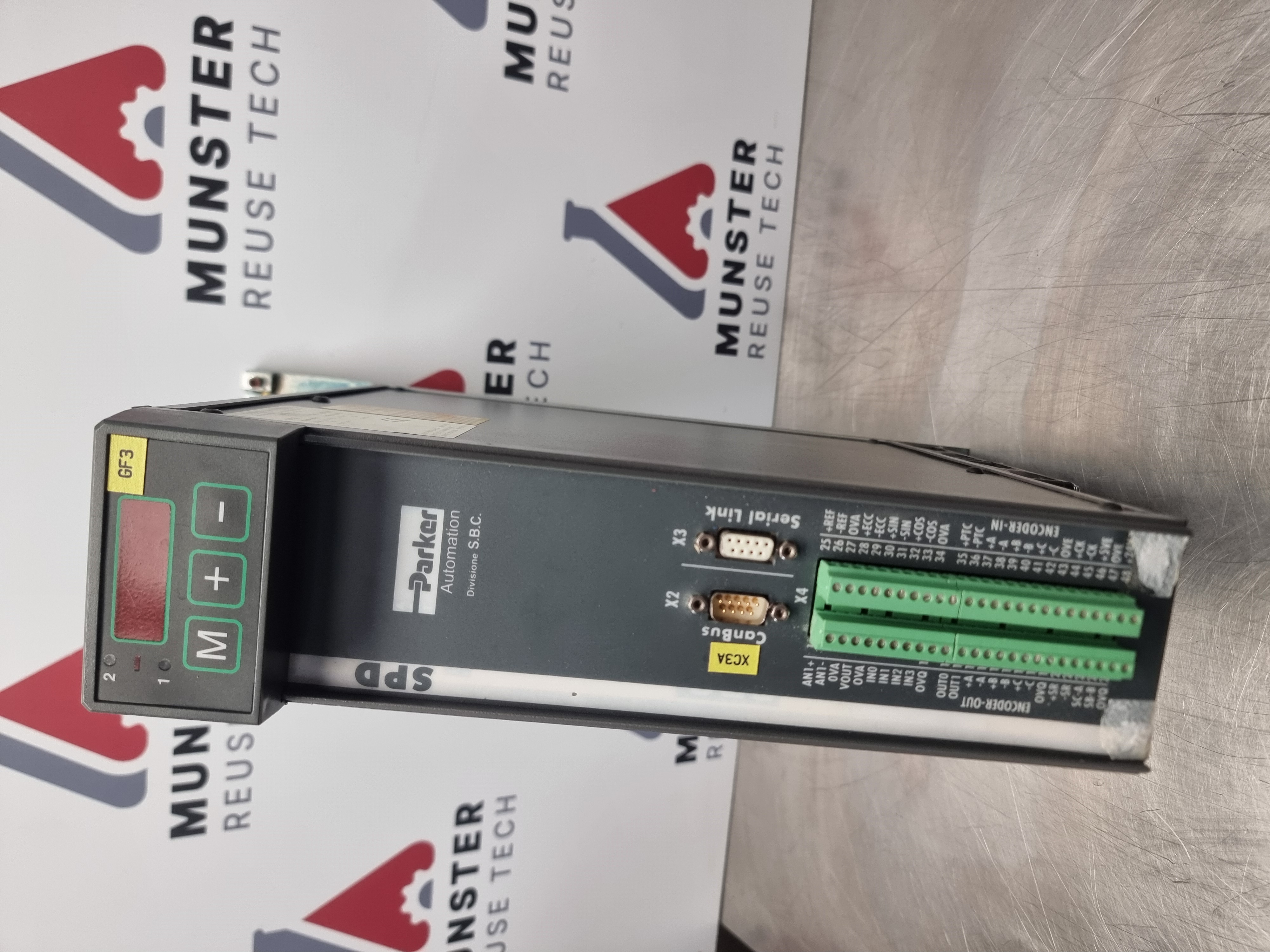 Used Parker Hannifin SPD2 Servo Drive | Power Output: 2X3XAC 480V 2A