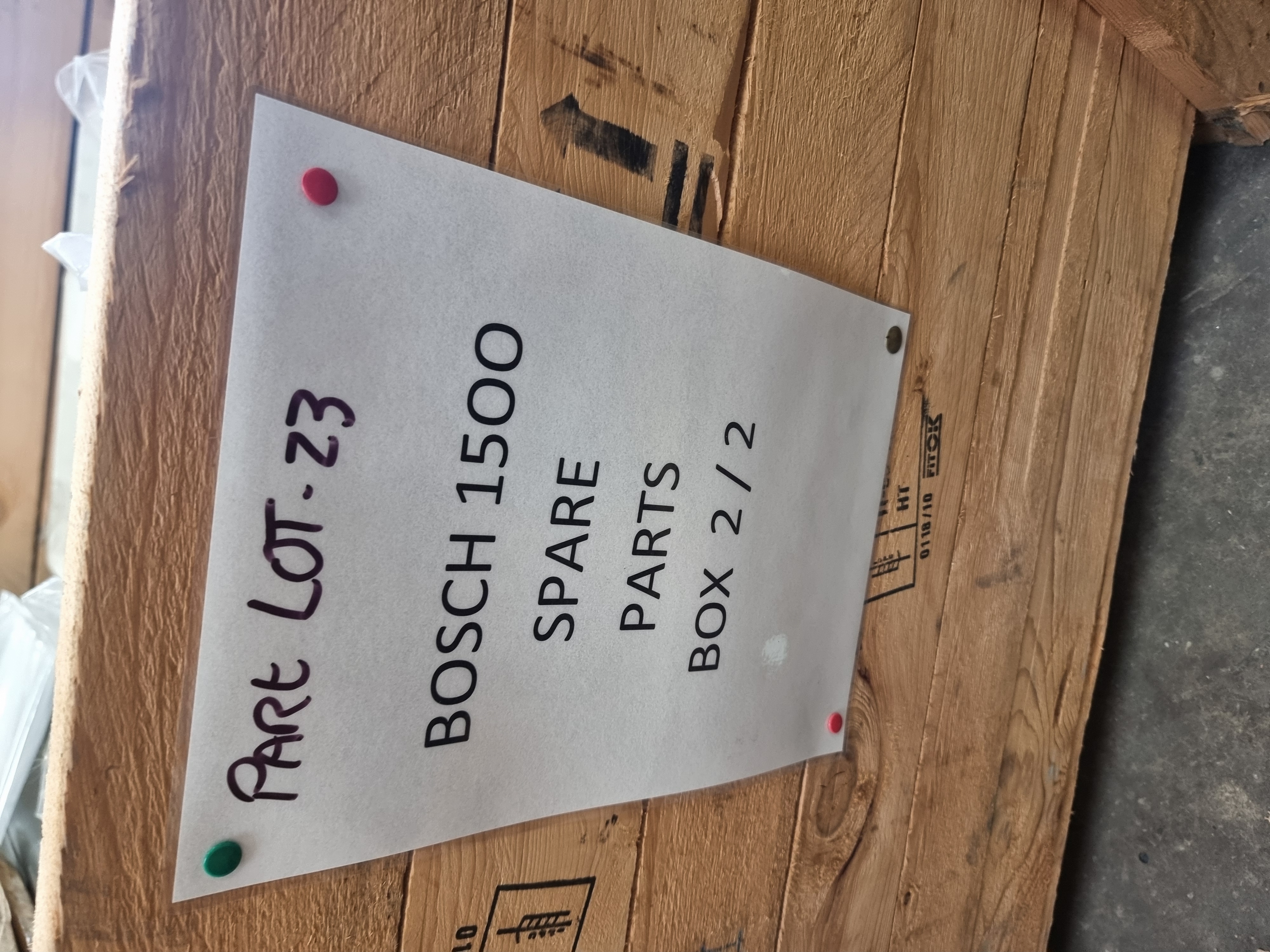 Used Bosch GKF-1500 S Capsule Filler Complete with Change Parts