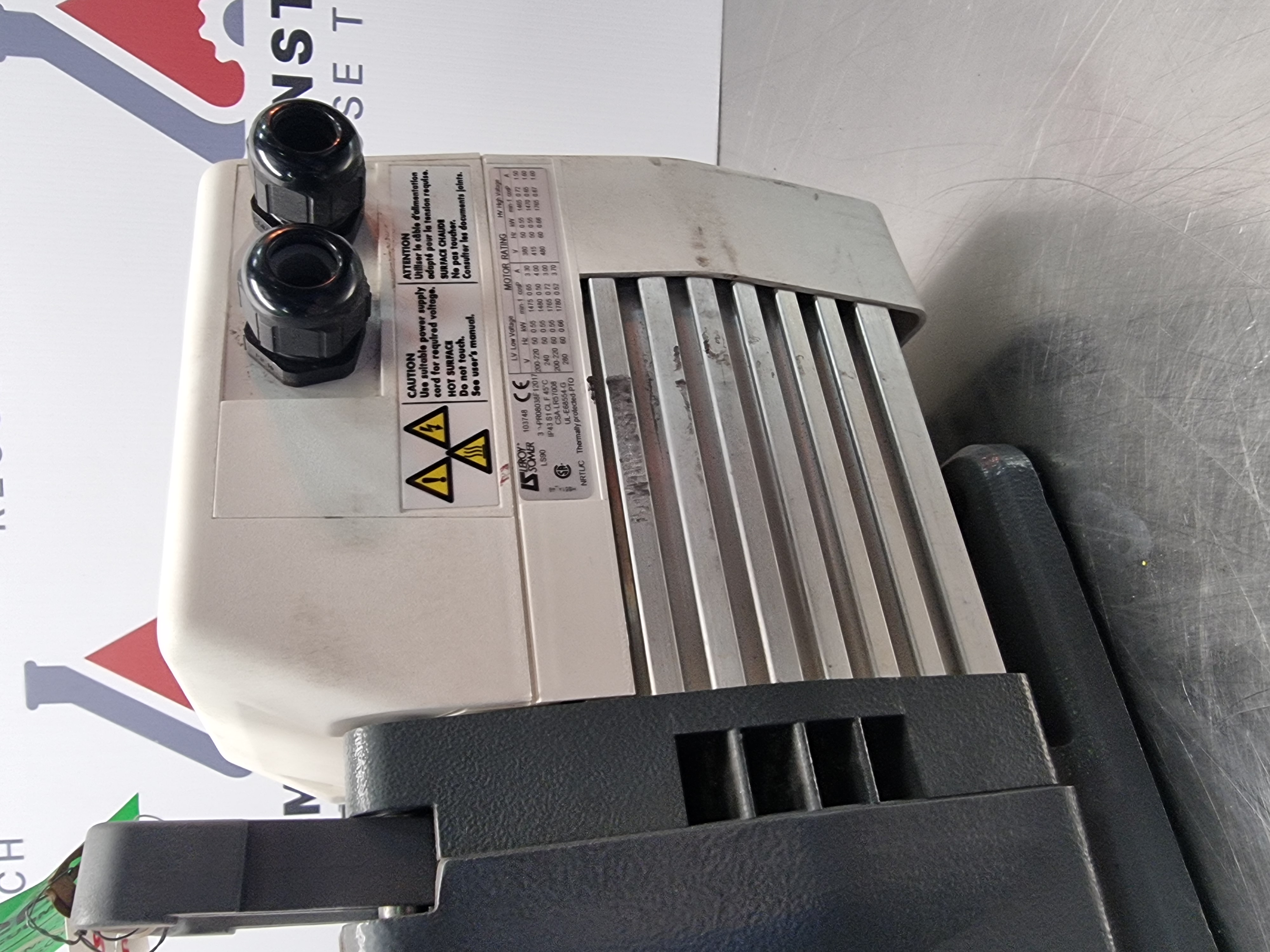 Used Pfeiffer Adixen 2 Stage Vacuum Pump | Part no. 215SDTHEM | Year 2012