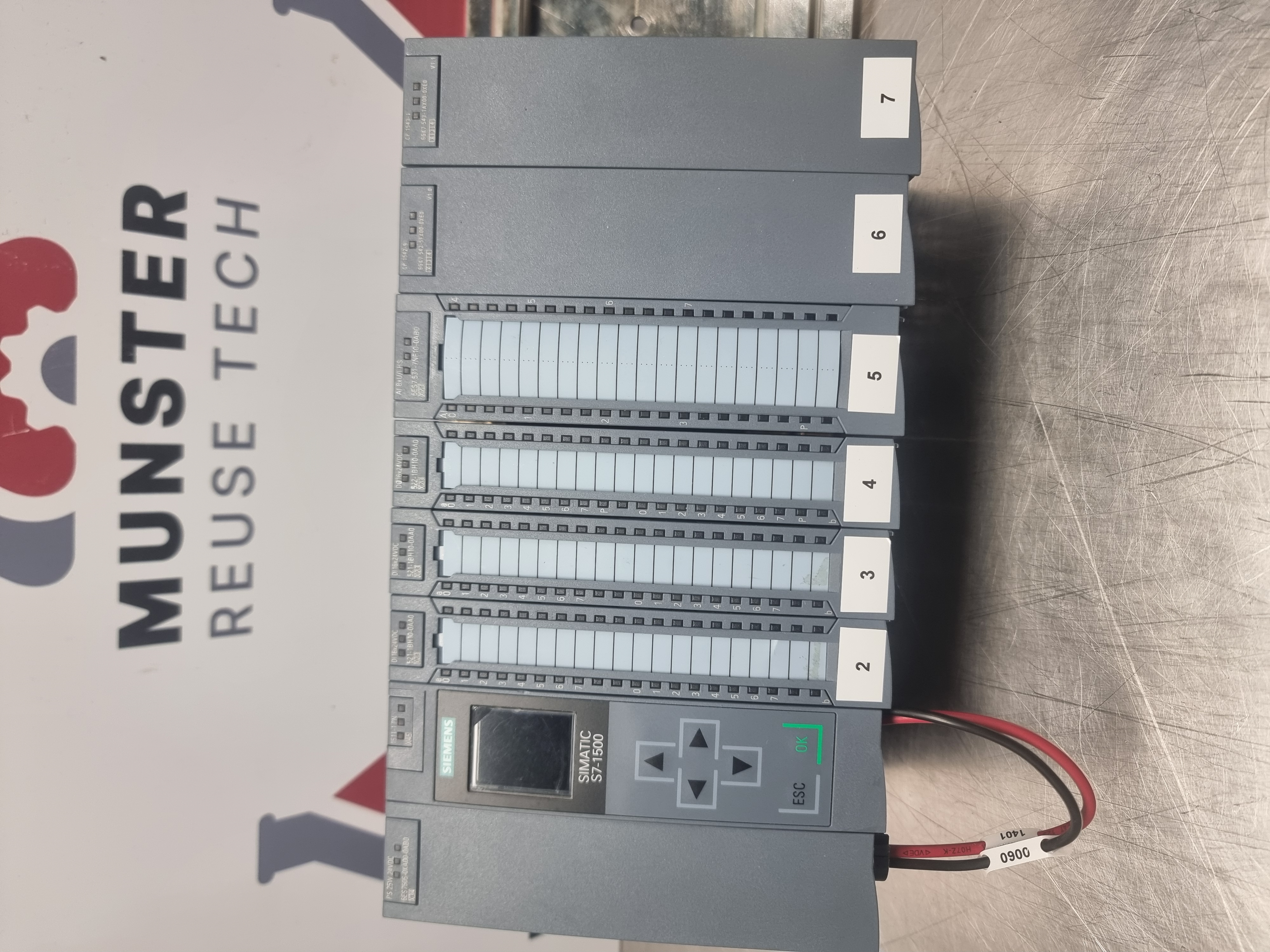 Used Siemens Simatic S7-1500 CPU 1511-1 PN | 6ES7 511-1AK01-0AB0 Complete PLC