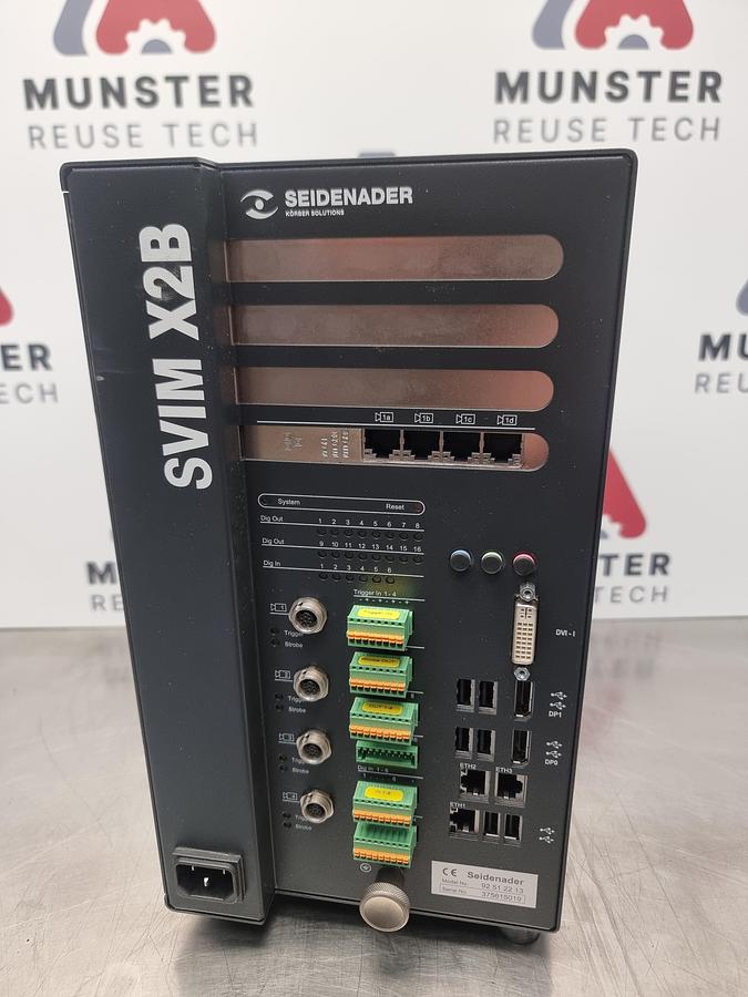 Used Seidenader SVIM X2B Personal Computer for Seidenader Inspection Machine