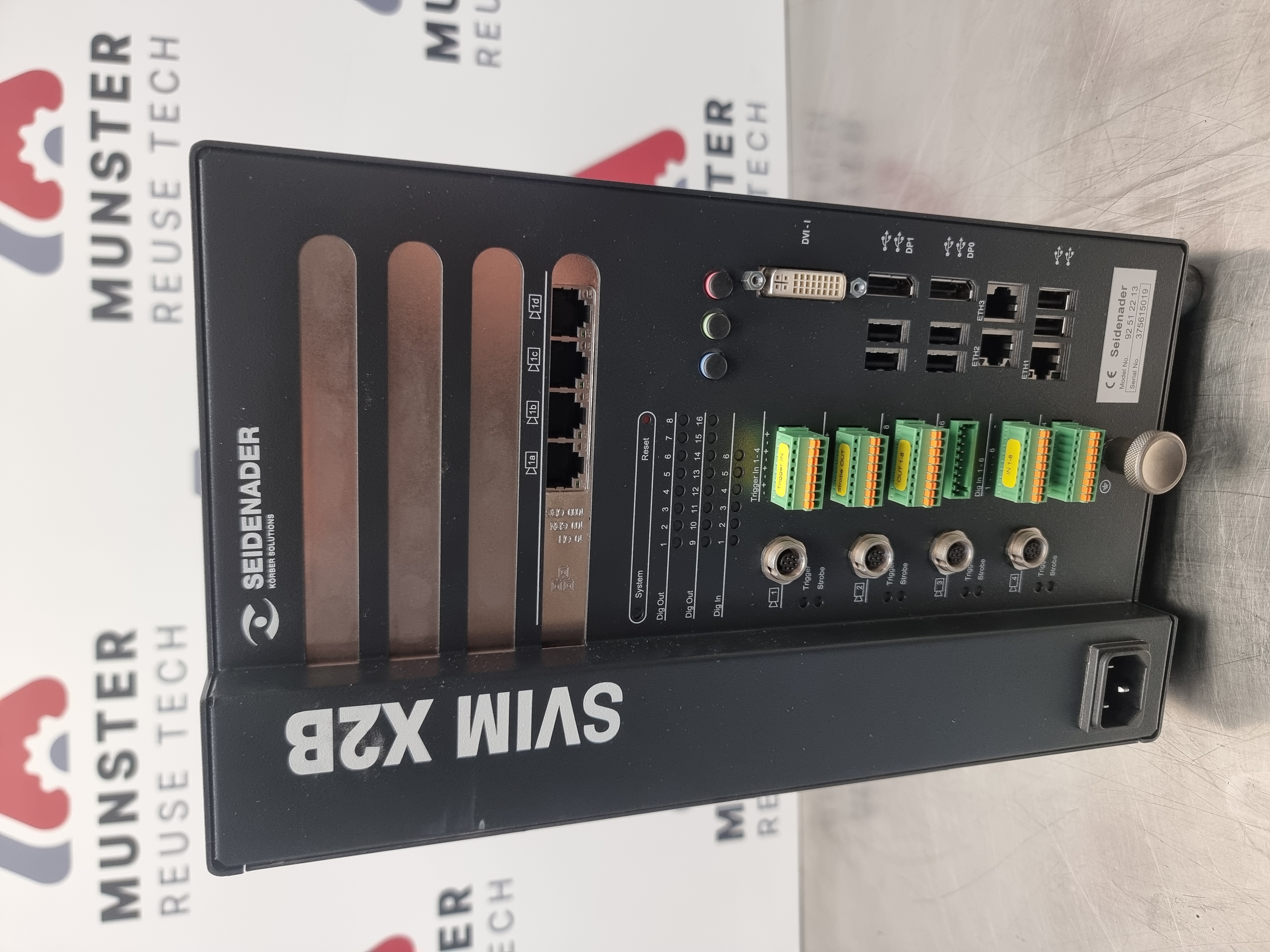 Used Seidenader SVIM X2B Personal Computer for Seidenader Inspection Machine