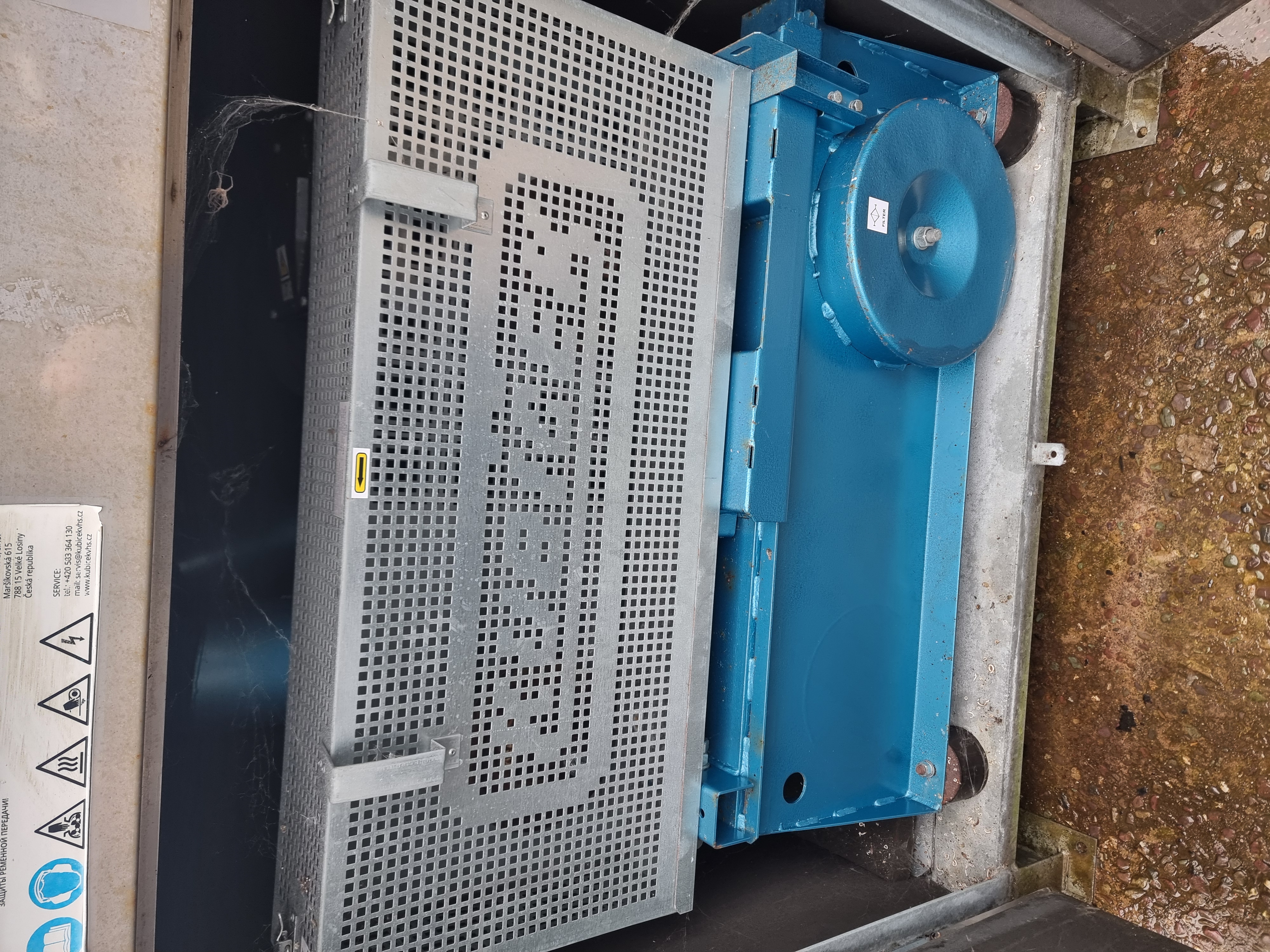 Used KUBÍČEK VHS Roots Blower Type 3D45B-150E | 5.79 -14.26 m³/h