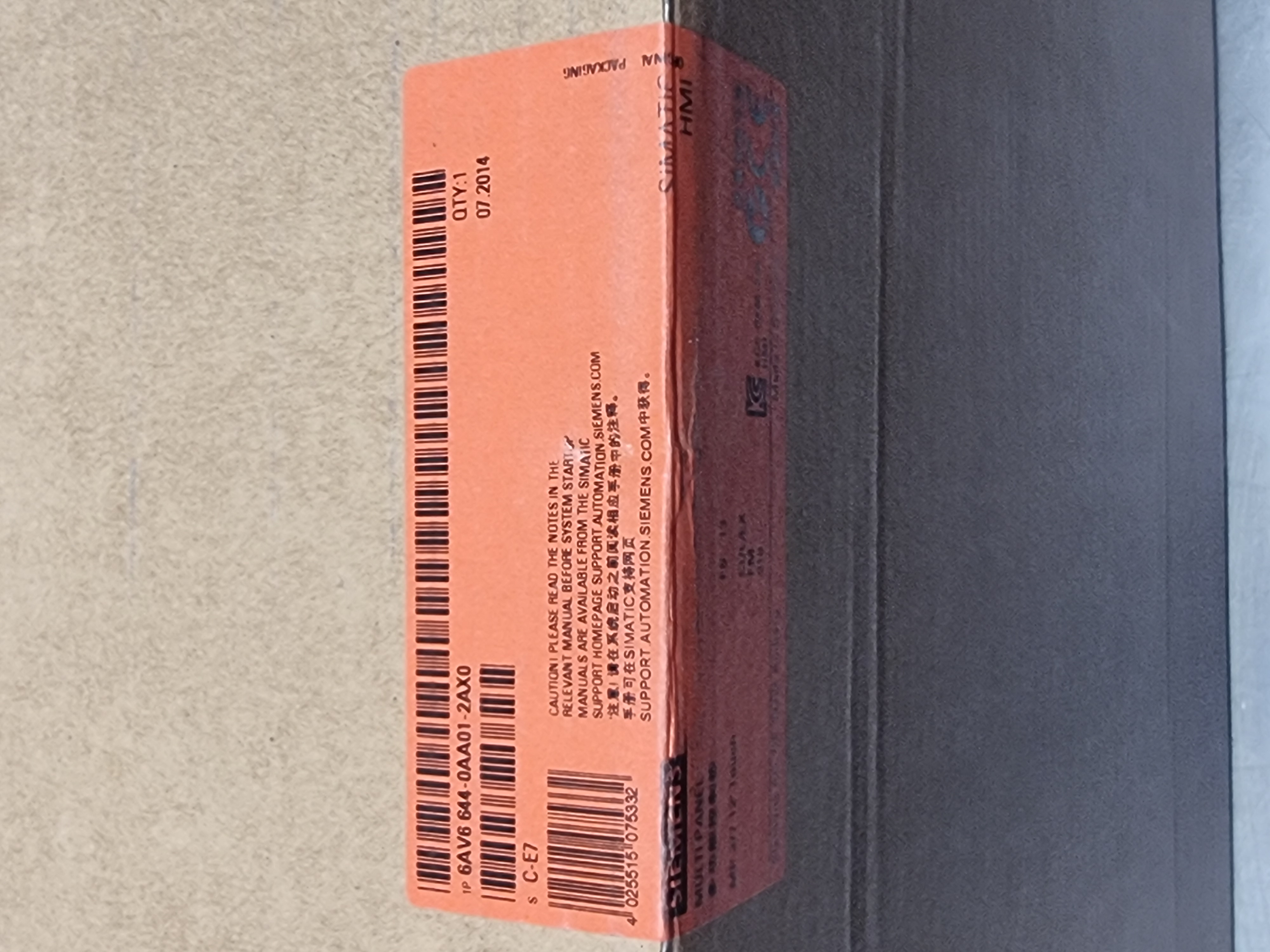 Siemens Simatic MP377 Touch 12" | 6AV6 644-0AA01-2AX0 | E-Stand: 13