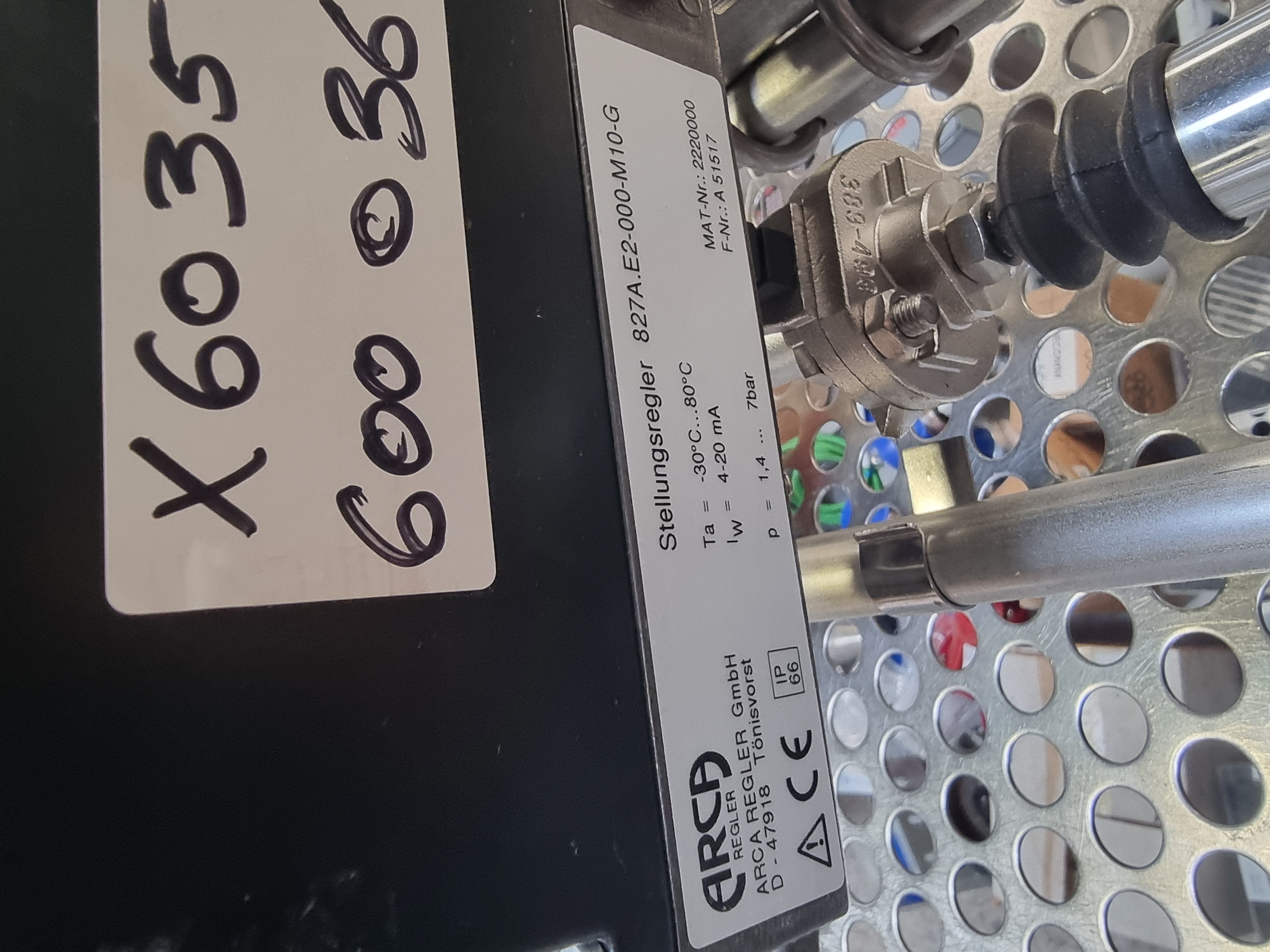 von Rohr Armaturen AG Sterile Control Valve VELG10F49CBA0M04